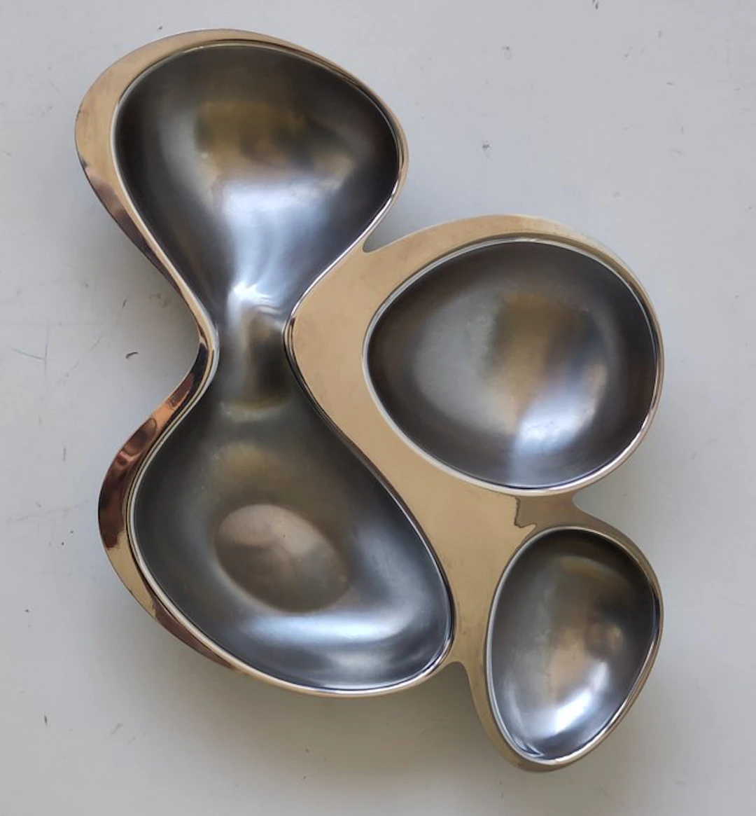 Alessi - Ron Arad - Platter - Babyboop 4-section tray - Steel