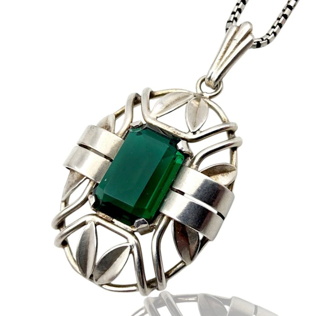 Silver - Necklace - Art Deco, ca. 1930s