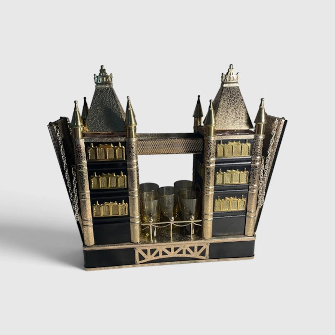 Liquor cabinet - Liqueur cabinet 'London Bridge' - Bois-Verre