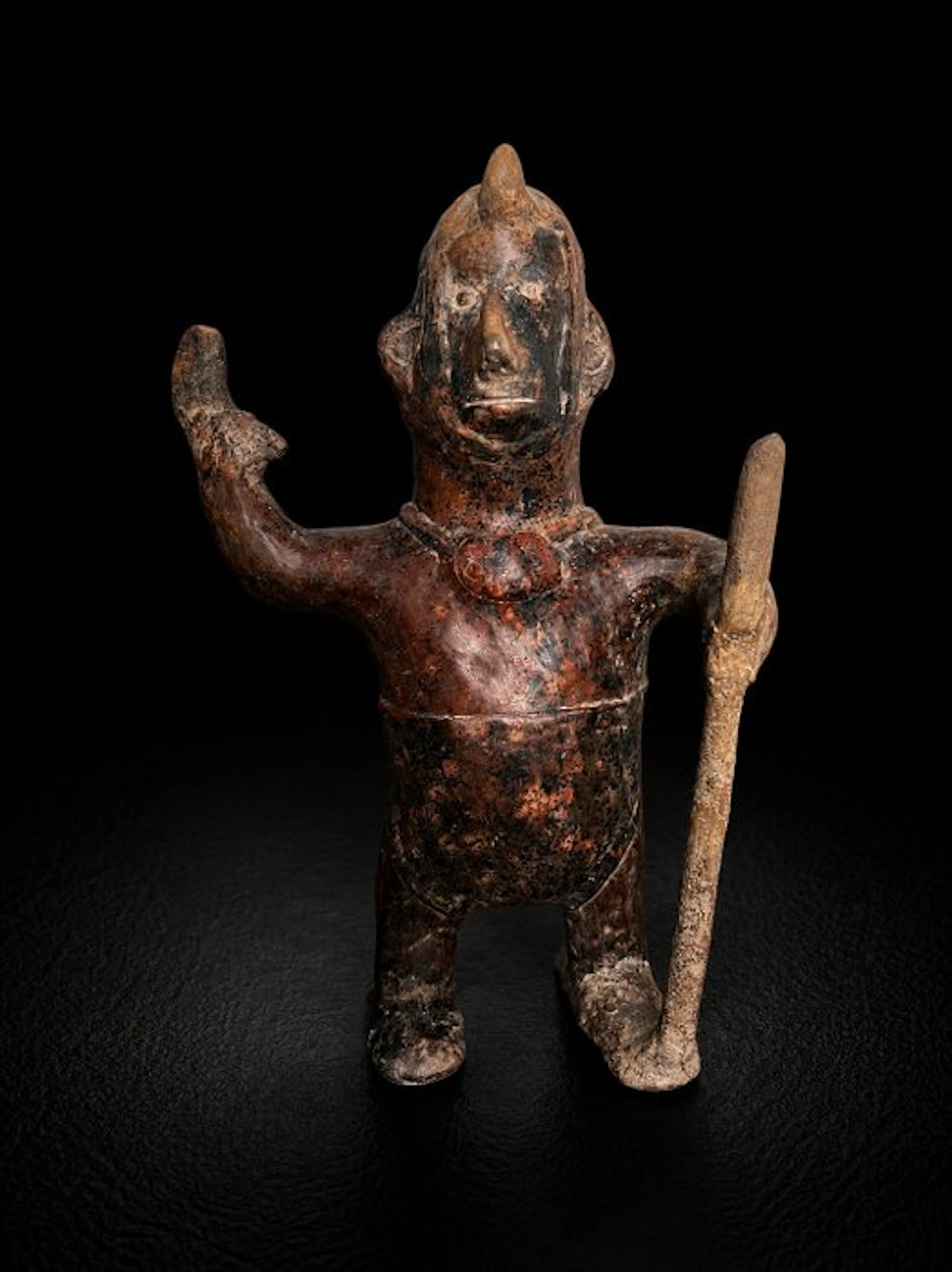 Colima Culture 4th BC to 1st Century AD Terracotta Pelota Player - 43 cm