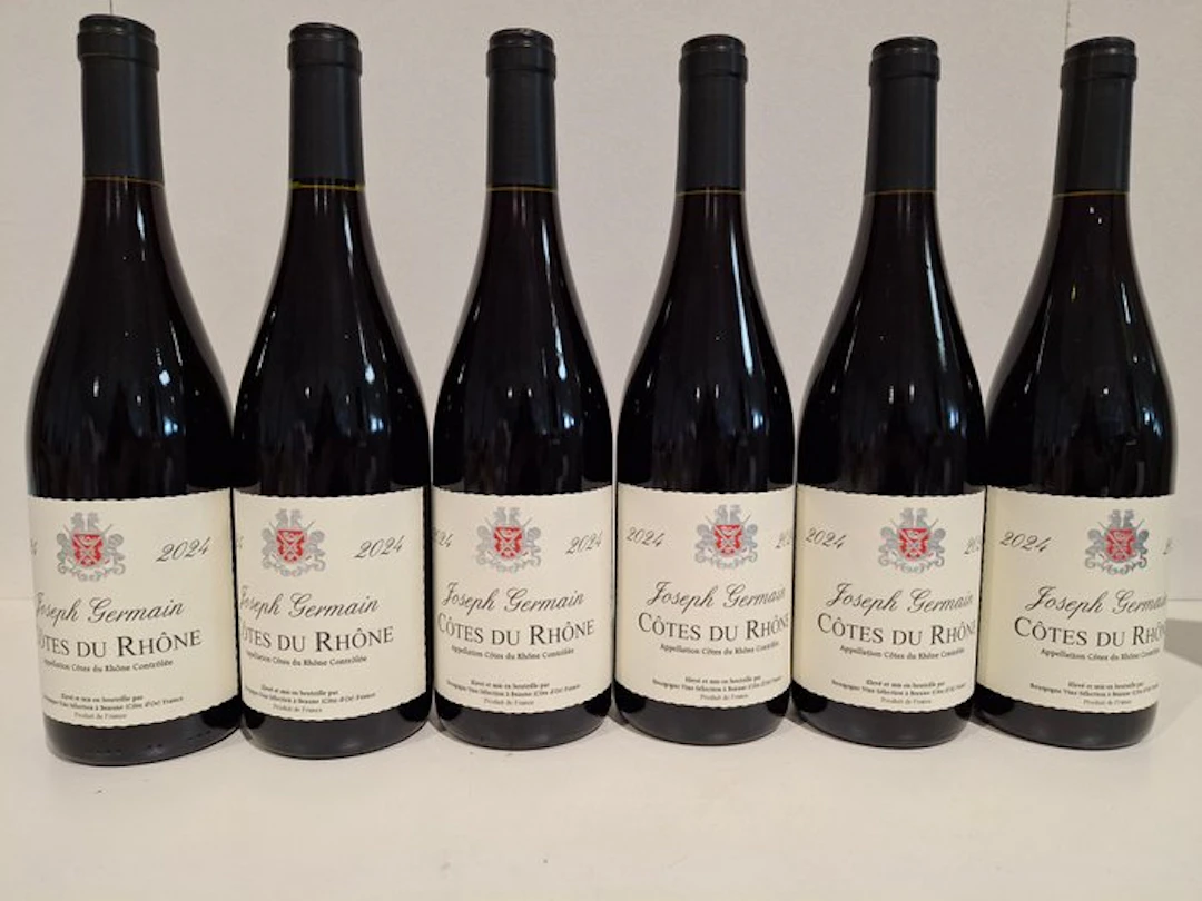 2024 Côtes du Rhône Joseph Germain - Cotes du Rhone - 6 Bottles (0.75L)