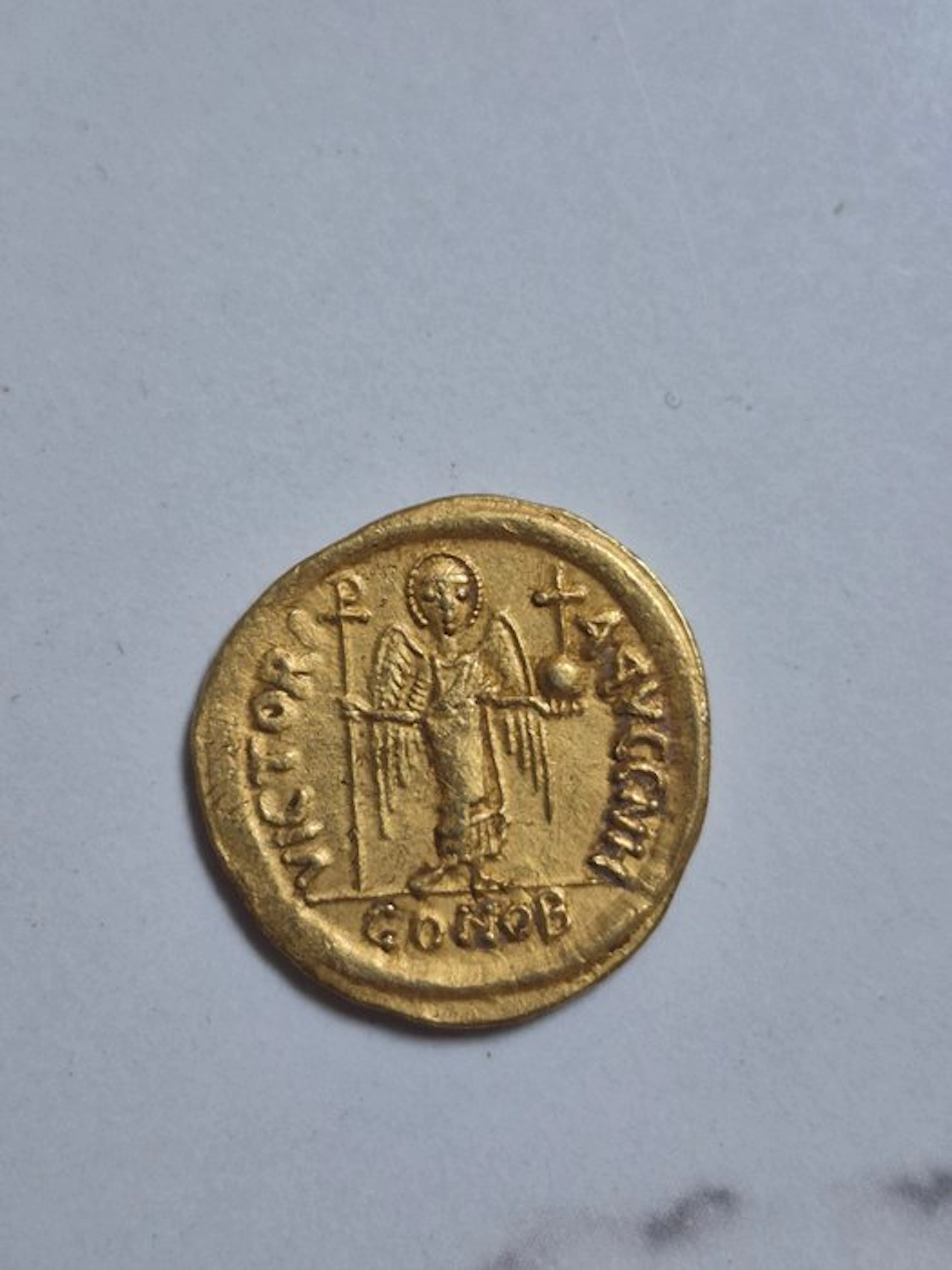 Byzantine Empire. Maurice Tiberius (AD 582-602). Solidus