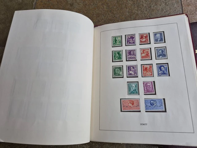Switzerland 1860/1962 - Swiss collection of postage...