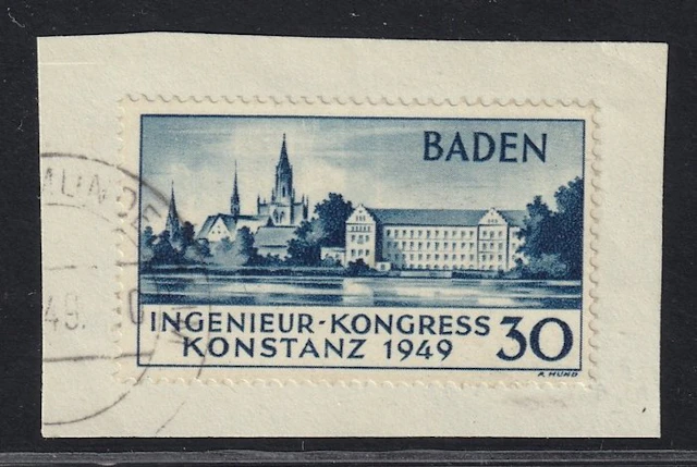 Baden - French zone 1949 - FZ Baden 46 II Konstanz
