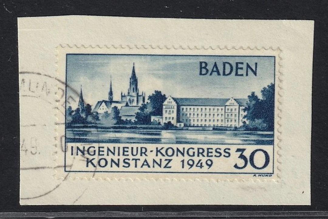 Baden - French zone 1949 - FZ Baden 46 II Konstanz