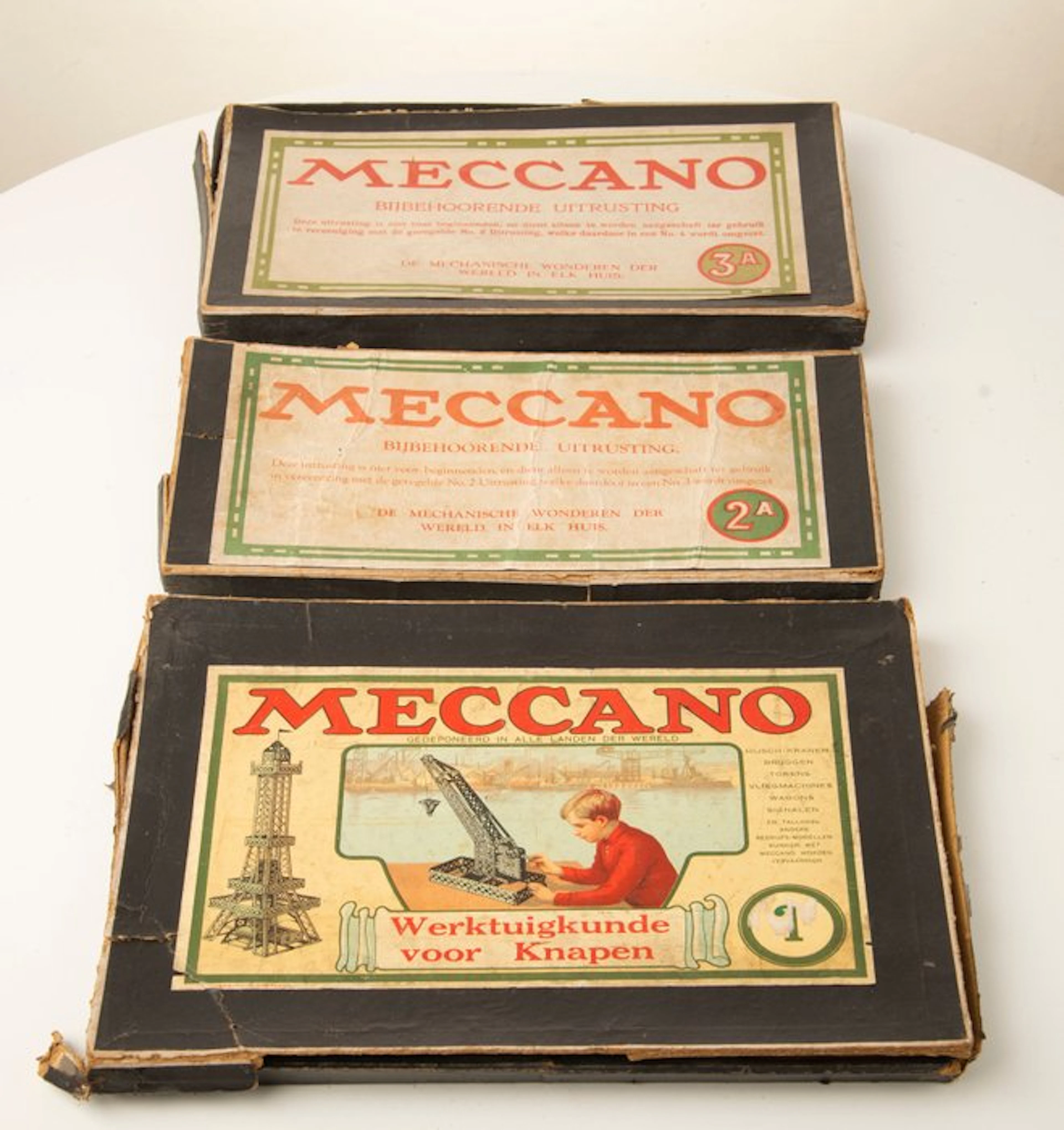 Meccano - Construction set Werktuigkunde voor Knapen - 1930-1940 - Netherlands