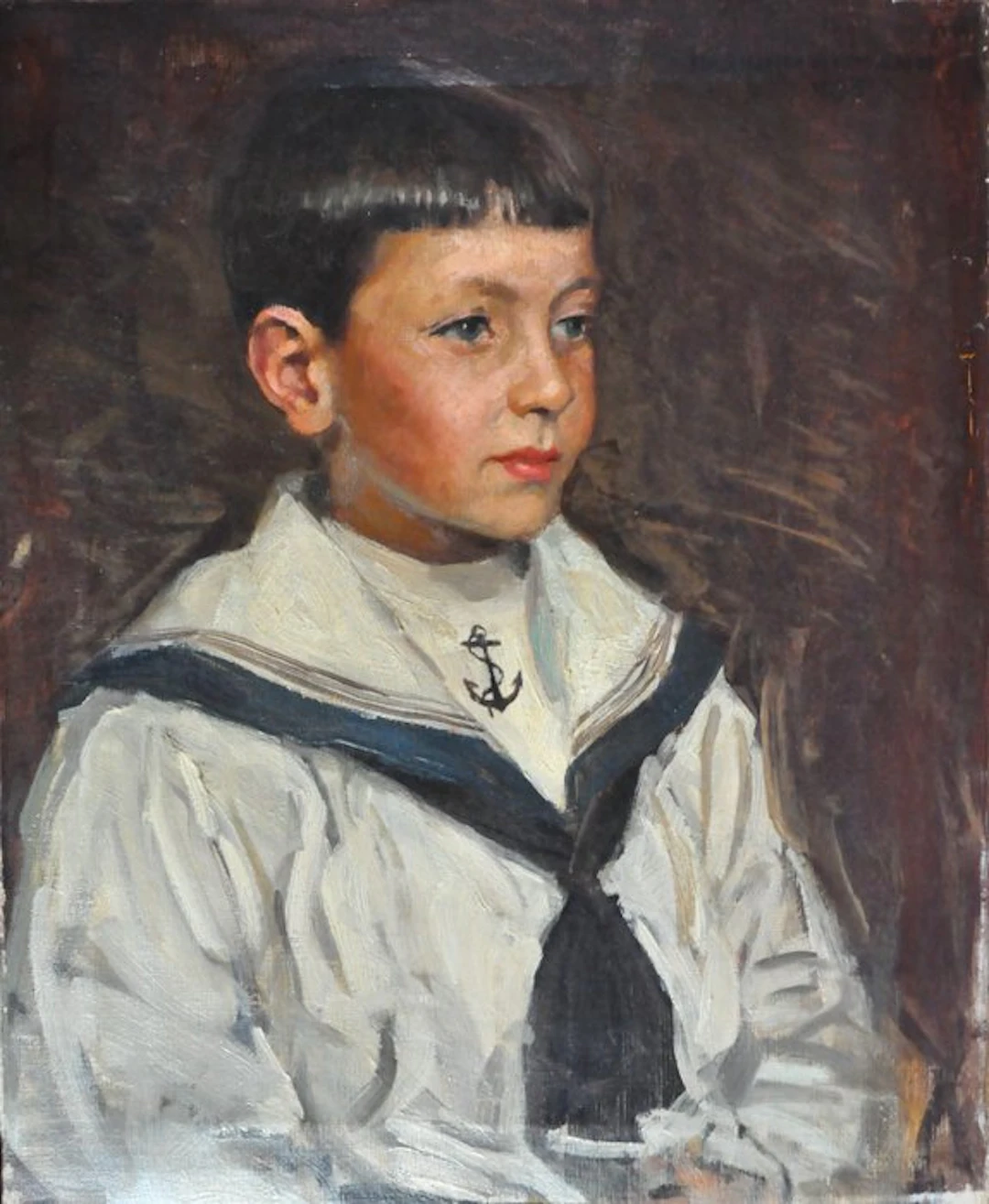 Harrington Mann (1864-1937) - Portrait de garçon