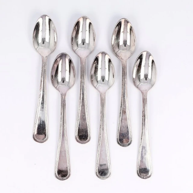 M.J. Gerritsen. - Tea spoon (6) - .999 silver