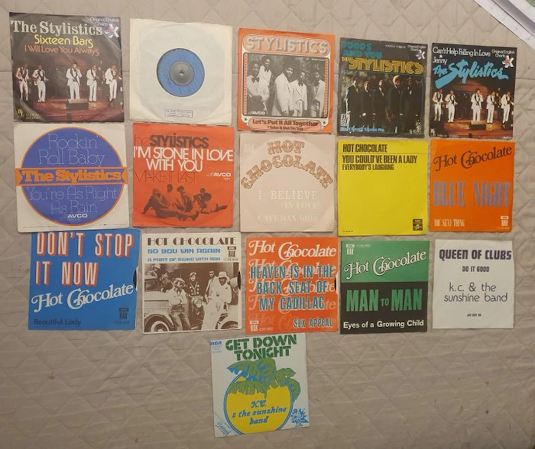 The Stylistics - Hot Chocolate - K C & The Sunshine Band...