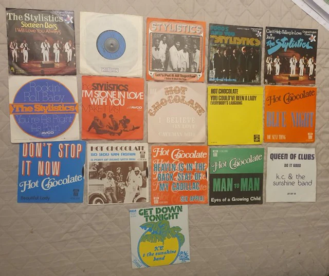 The Stylistics - Hot Chocolate - K C & The Sunshine Band...