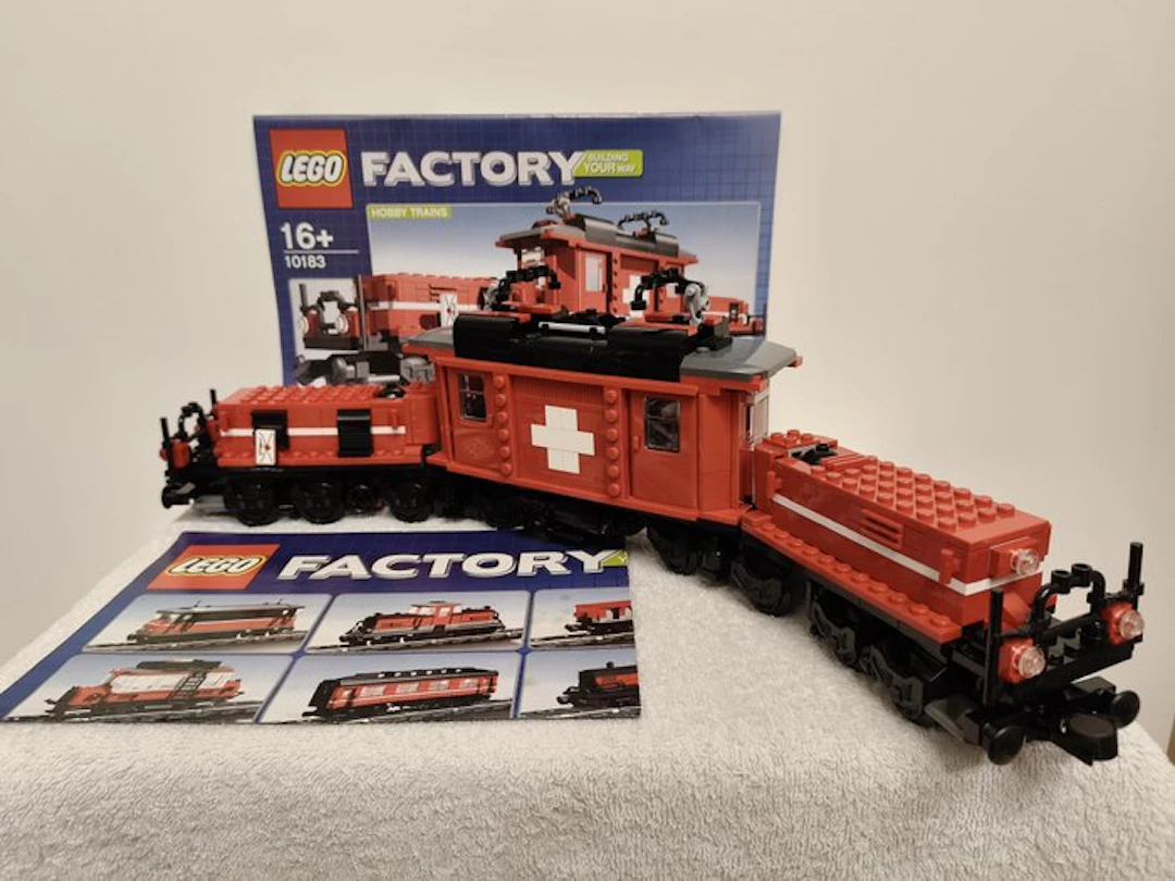 LEGO Set - 10183 - Train - Hobby Trains Factory Serie in...