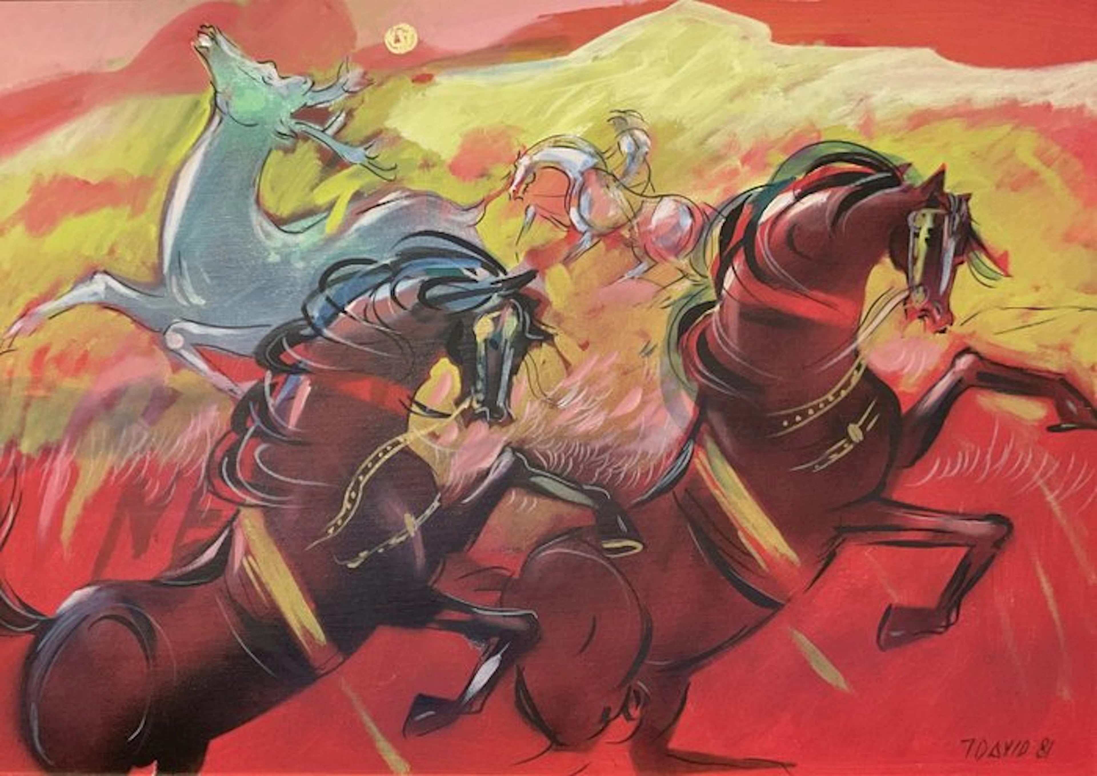 David Grazioso (1921-2003) - Cavalli