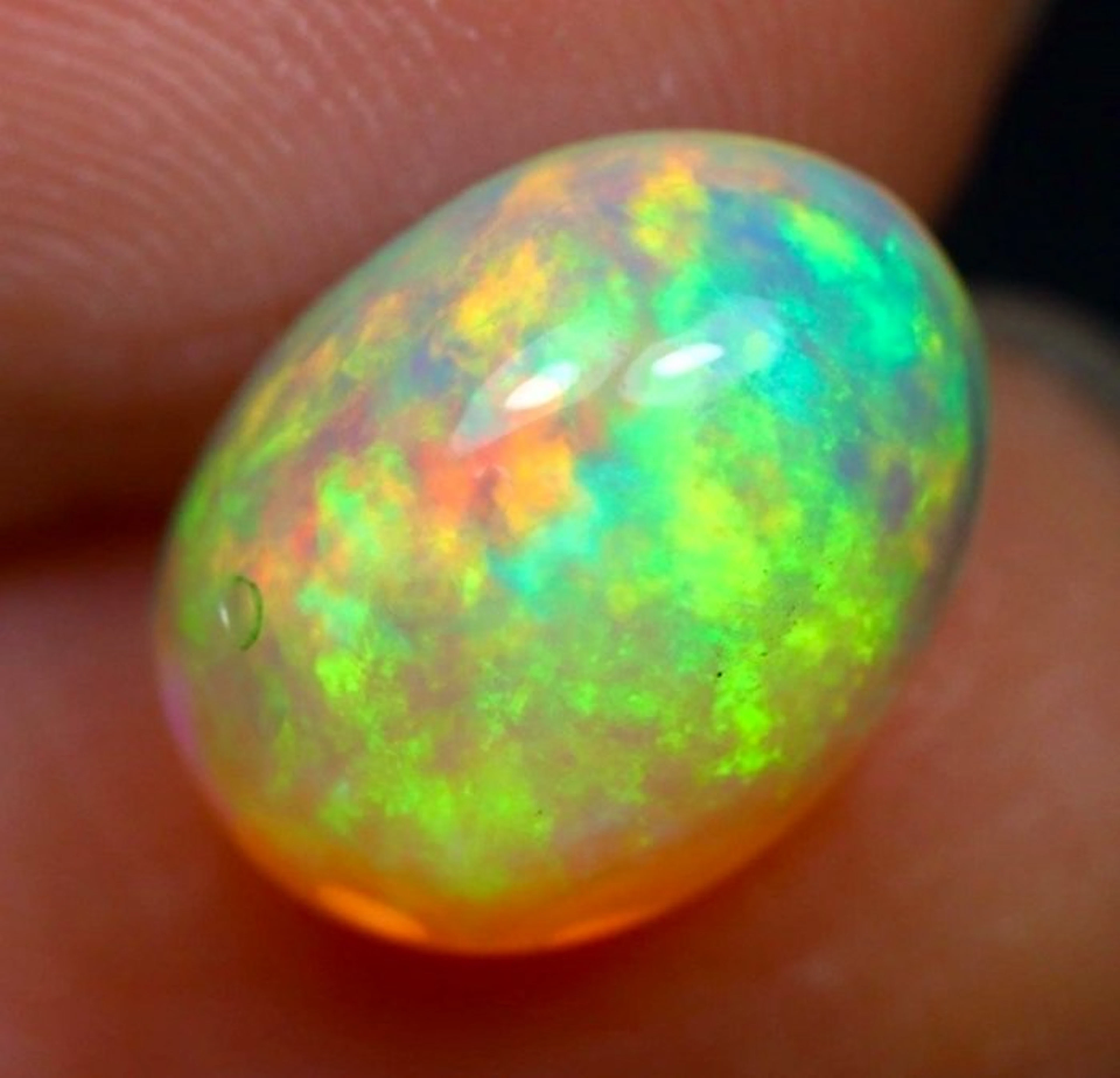 Opal Jewellery - Height: 10.5 mm - Width: 8 mm- 0.43 g - (1)