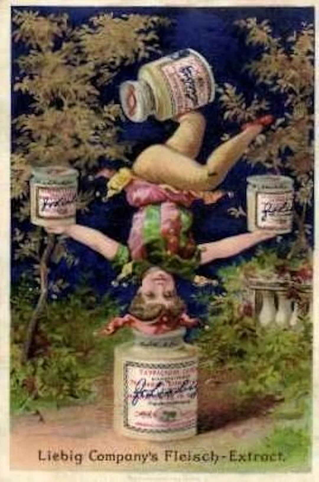 LIEBIG chromos - series S 140 - Germany - Postcard (6) - 1883-1883