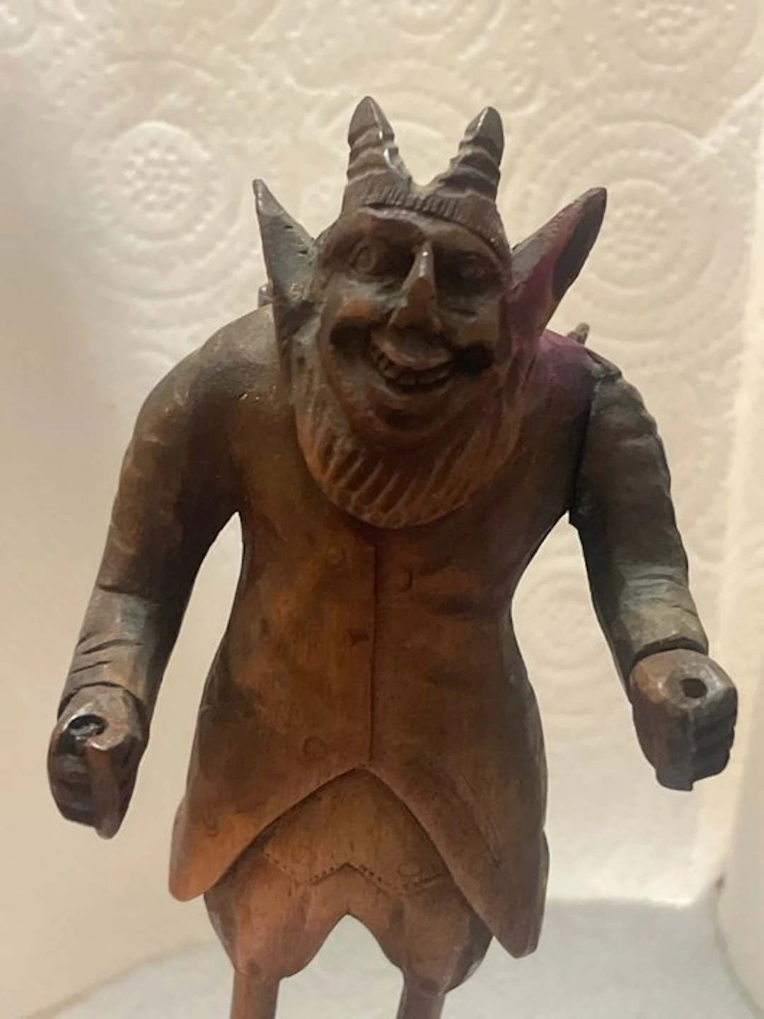 satyre en bois dela forêt noir - Figurine - Satyre - Wood