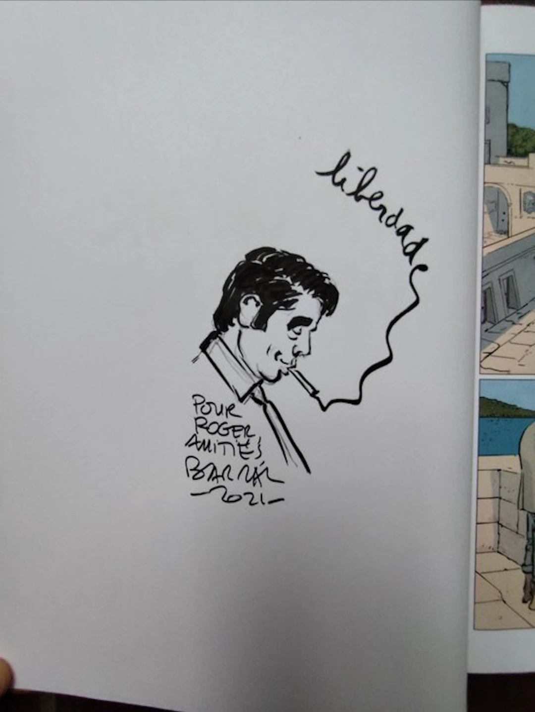 Sur un air de fado + dédicace - C - 1 Album - First edition - 2021