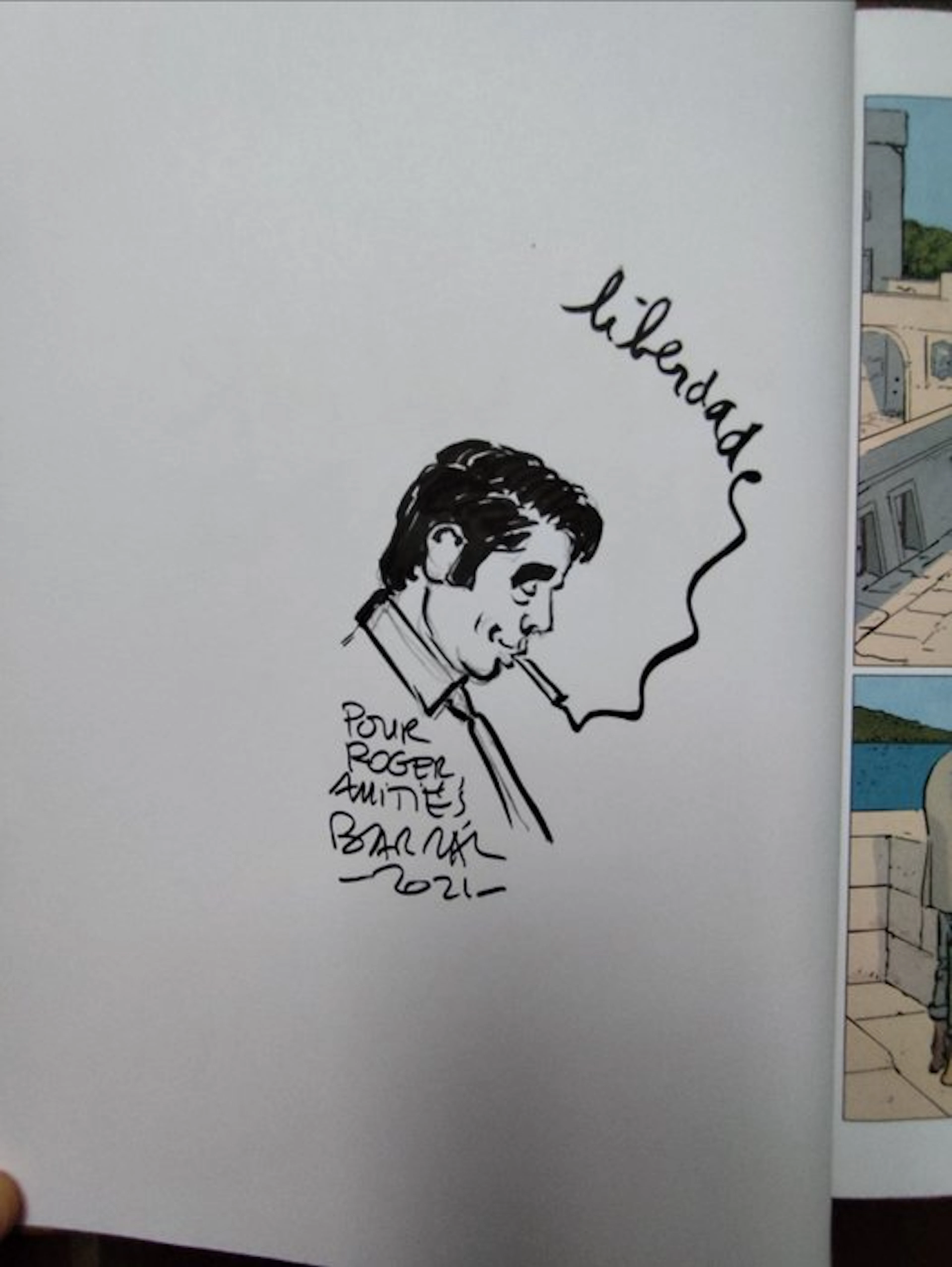Sur un air de fado + dédicace - C - 1 Album - First edition - 2021