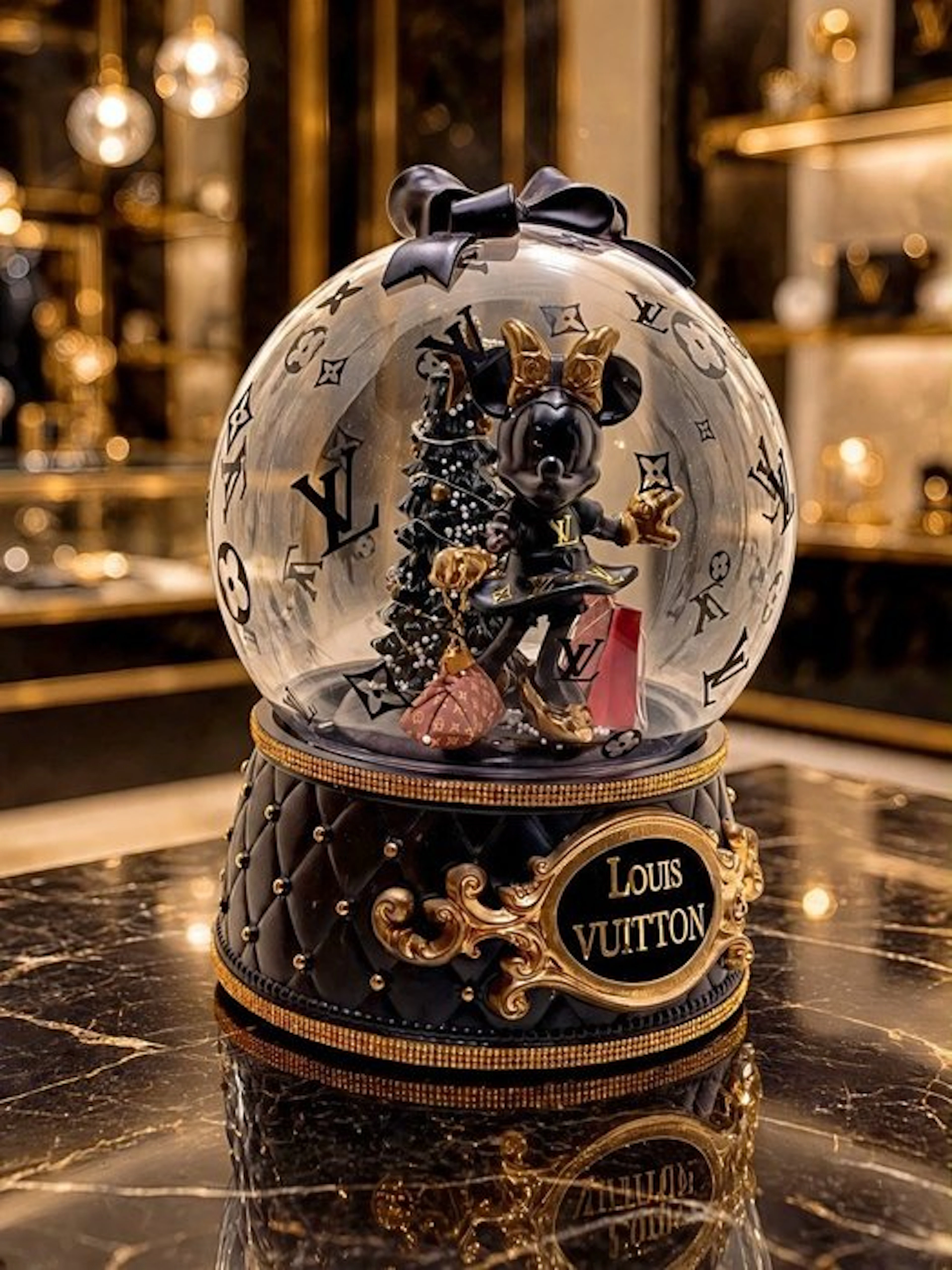 Art Stray-Nos - « Christmas Deluxe – Folie de Noêl – Édition Vuitton XXL »