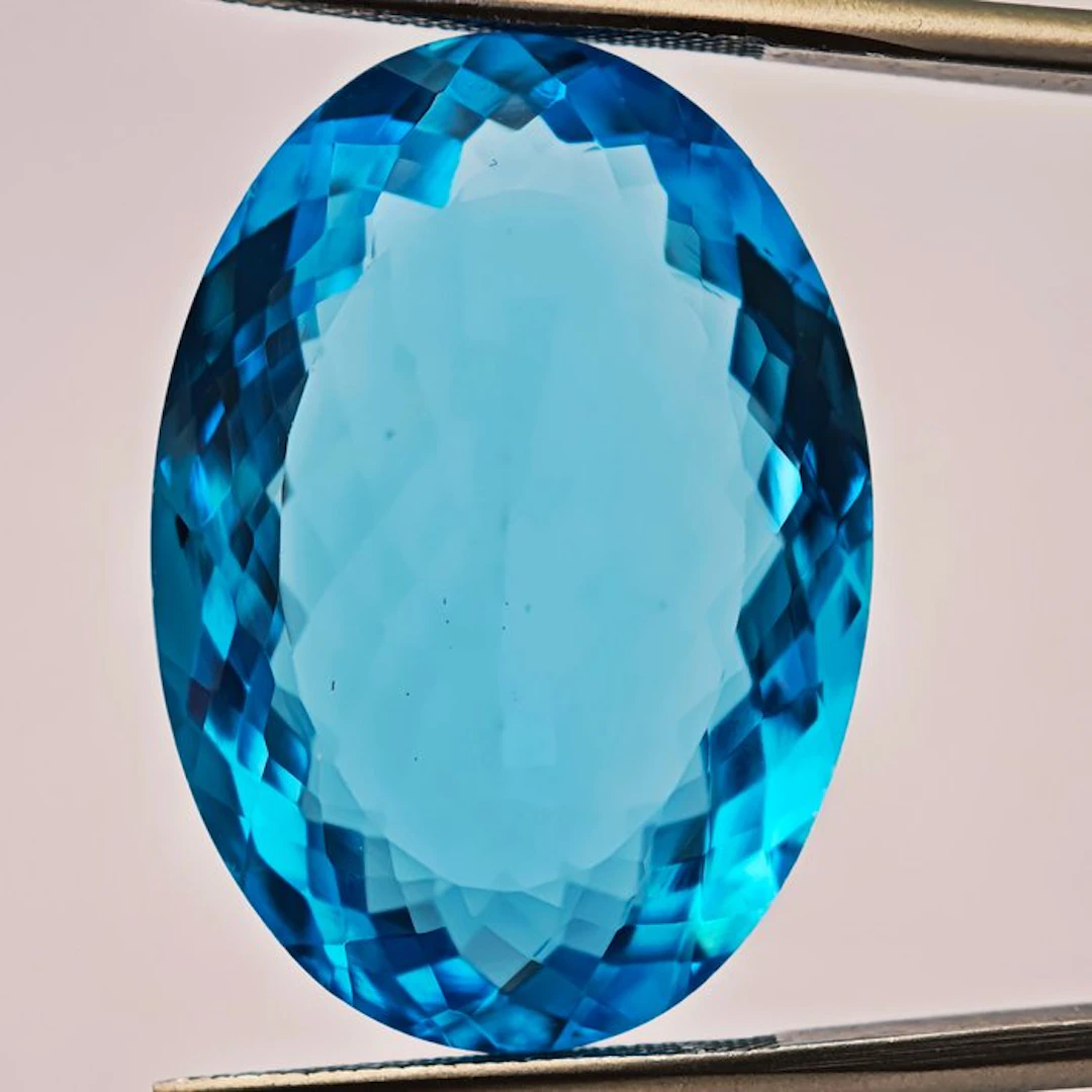 No reserve price Topaz - 39.79 ct - Antwerp Laboratory...