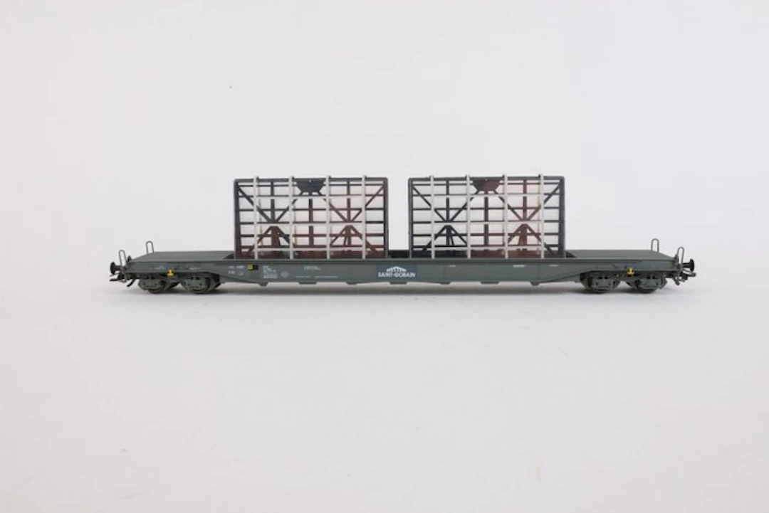 L.S. Models H0 - 15039 - Model train freight carriage (1)...