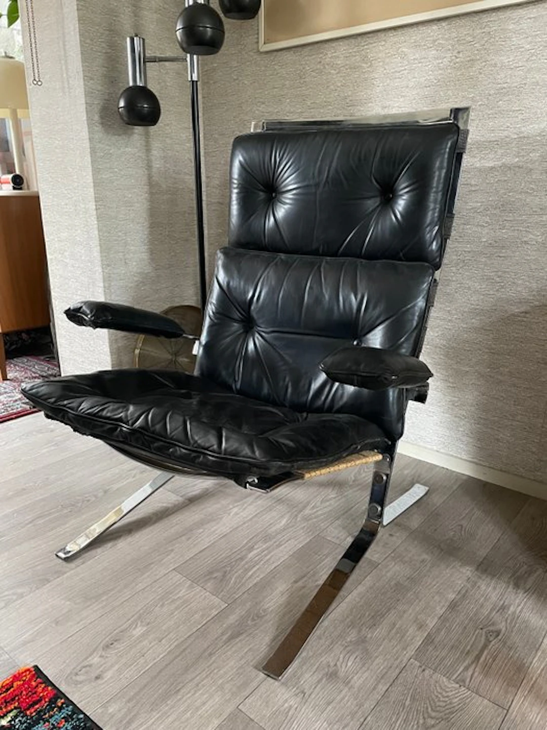 Airborne International - Olivier Mourgue - Armchair - High Joker - Leather