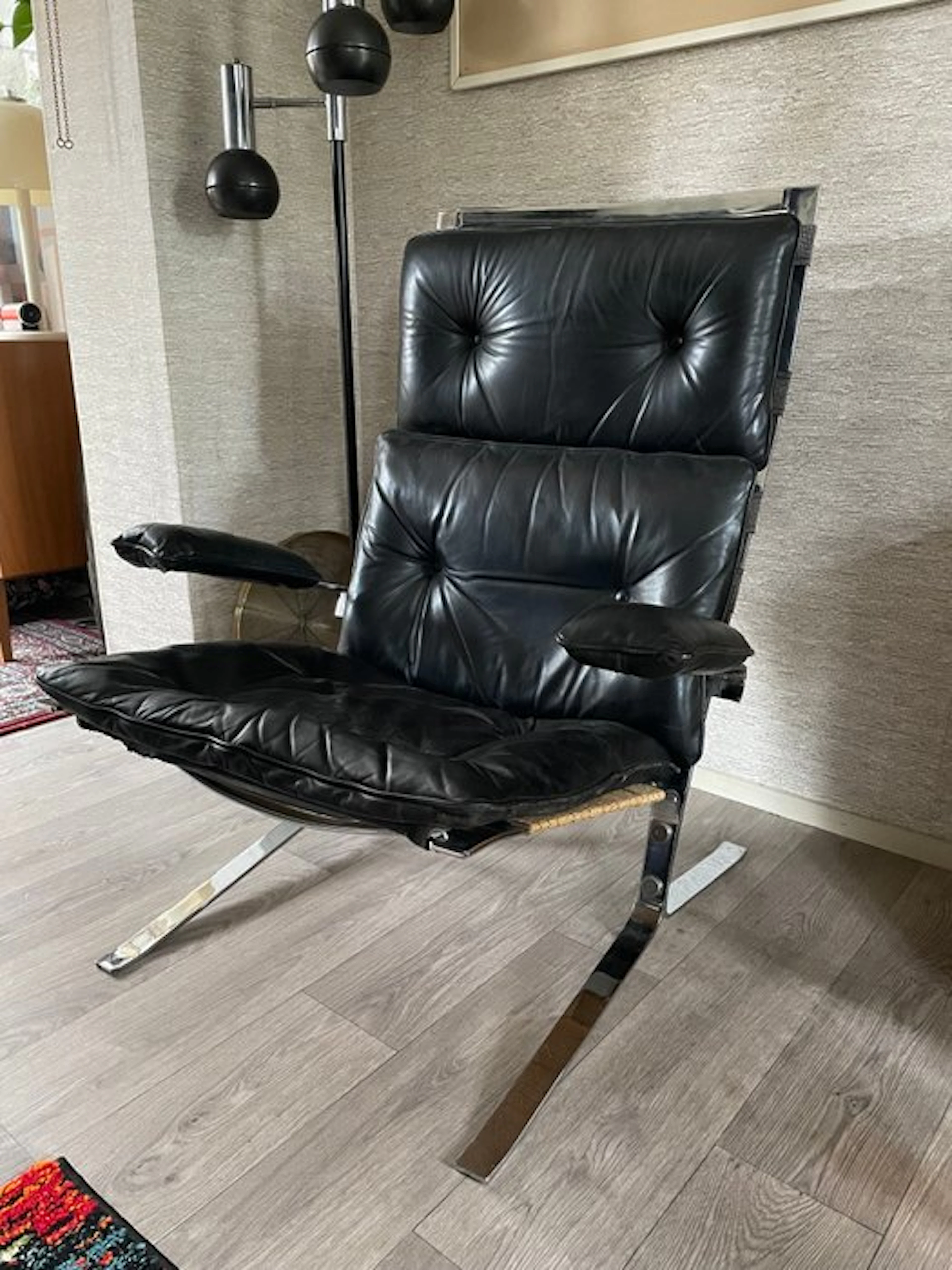 Airborne International - Olivier Mourgue - Armchair - High Joker - Leather