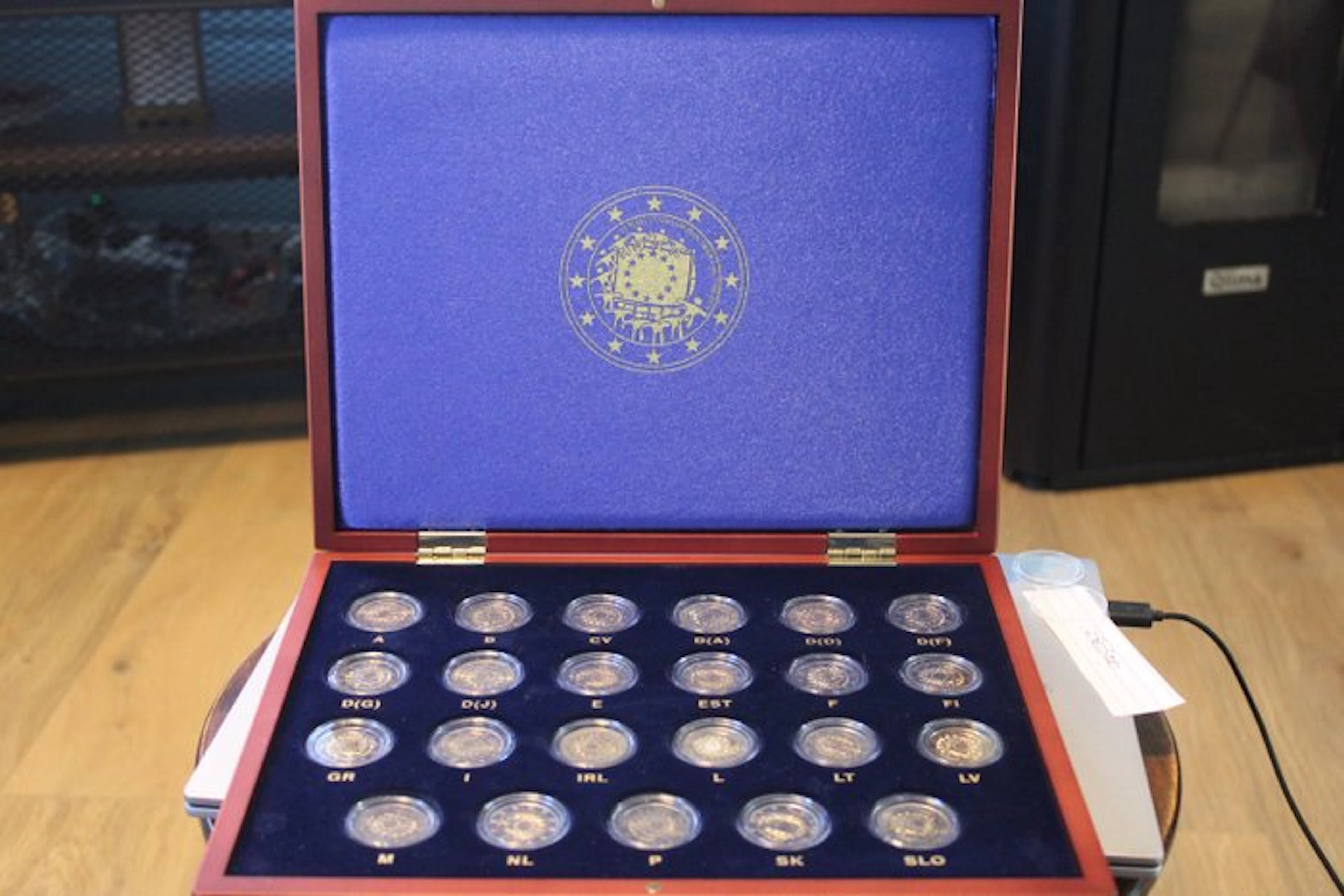 Europe. 2 Euro 2015 "30 Years European Flag" (23 coins + Box) (No