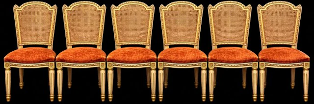 Seating group - Beech - Set of 6 dining chairs