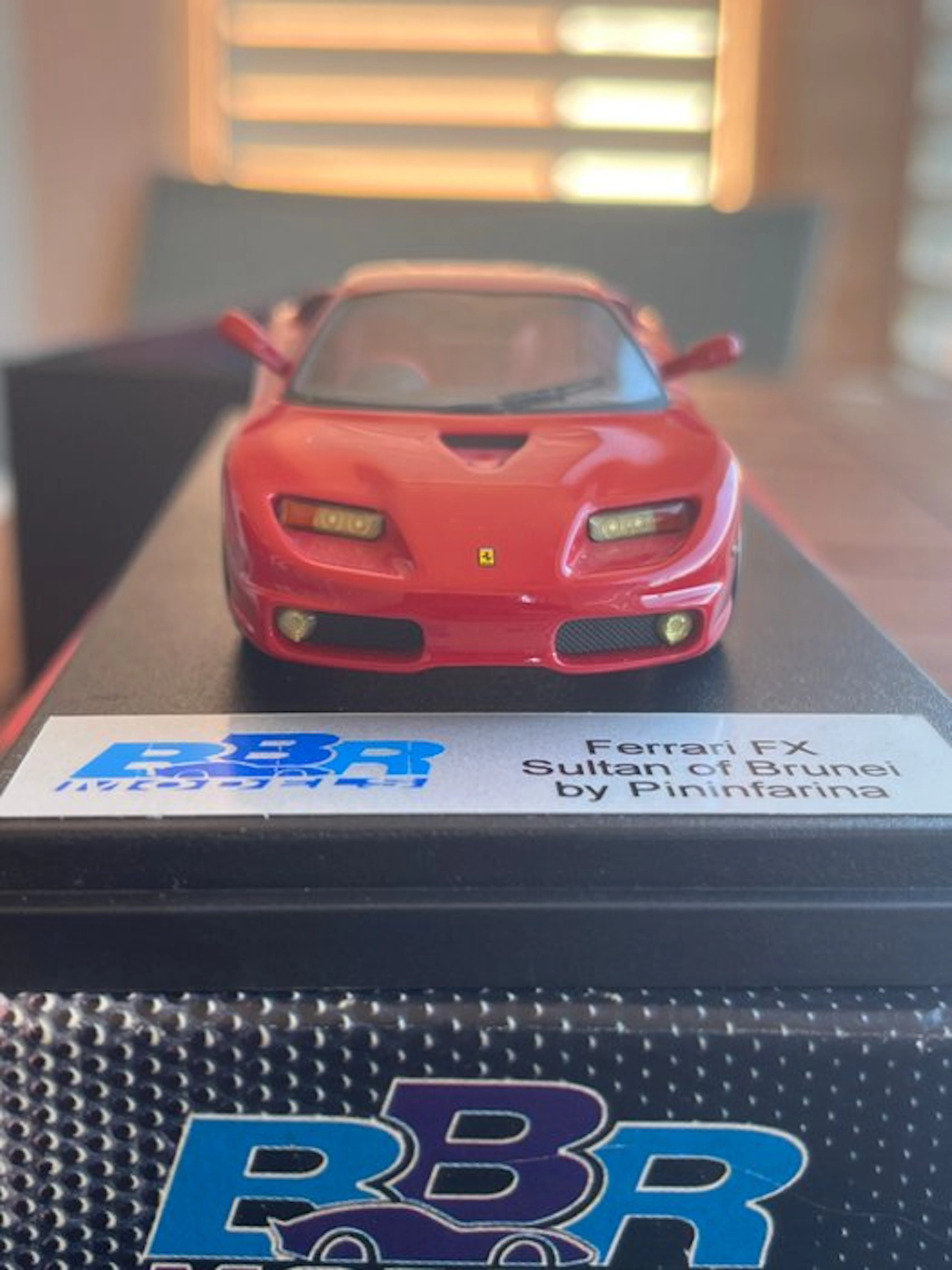 BBR Models 1:43 - Model car - Ferrari FX Sultan of Brunei - BBR 126 red