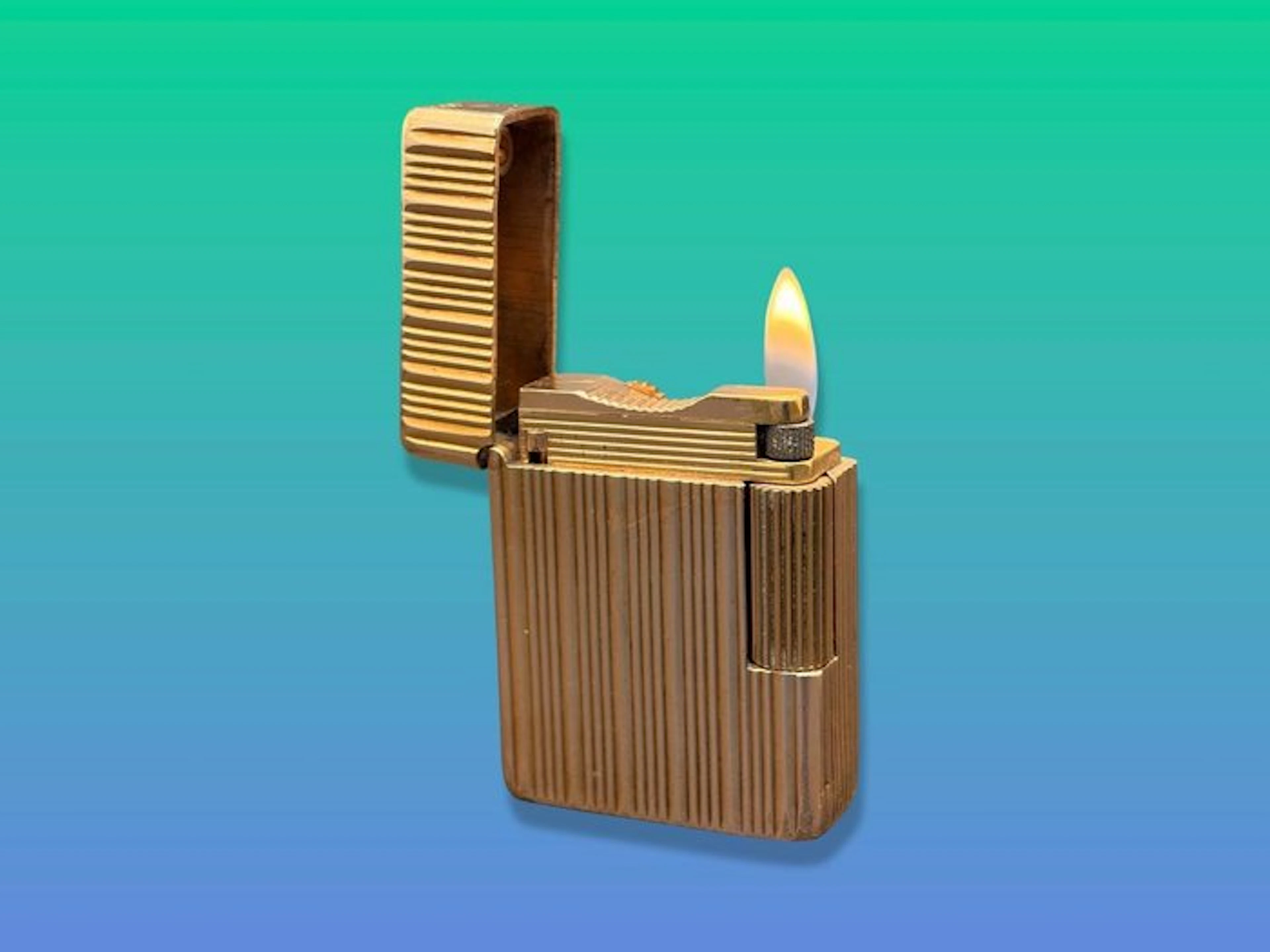 S.T. Dupont - Ligne 1 Small - Genuine 20μ Gold Plated...