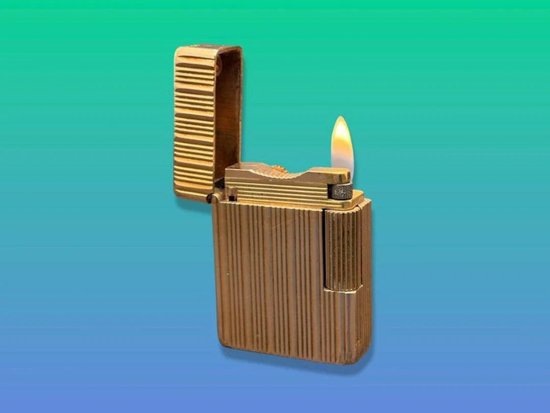 S.T. Dupont - Ligne 1 Small - Genuine 20μ Gold Plated...