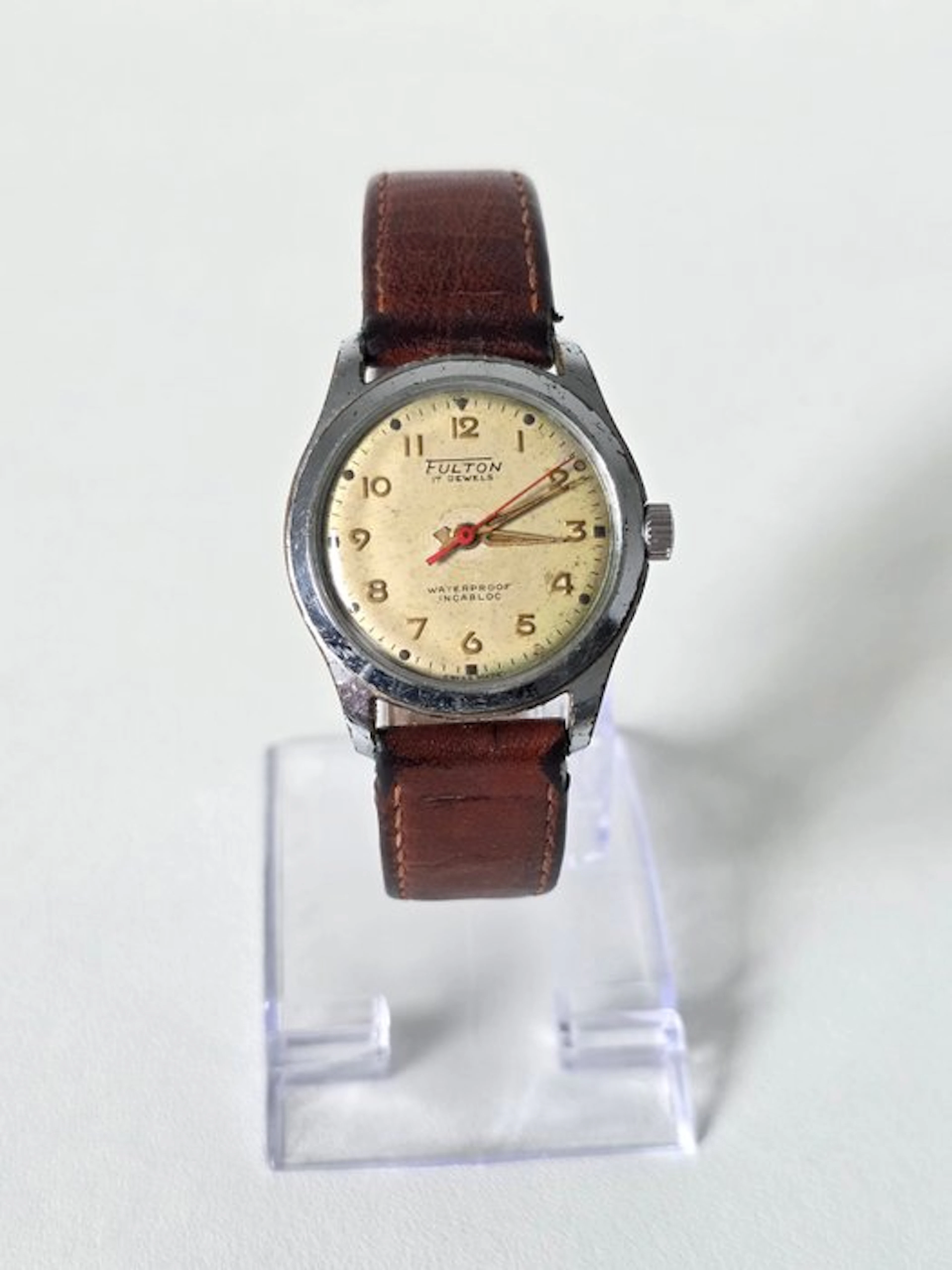 Vintage Fulton – Mechanisch herenhorloge – Jaren '40/'50...