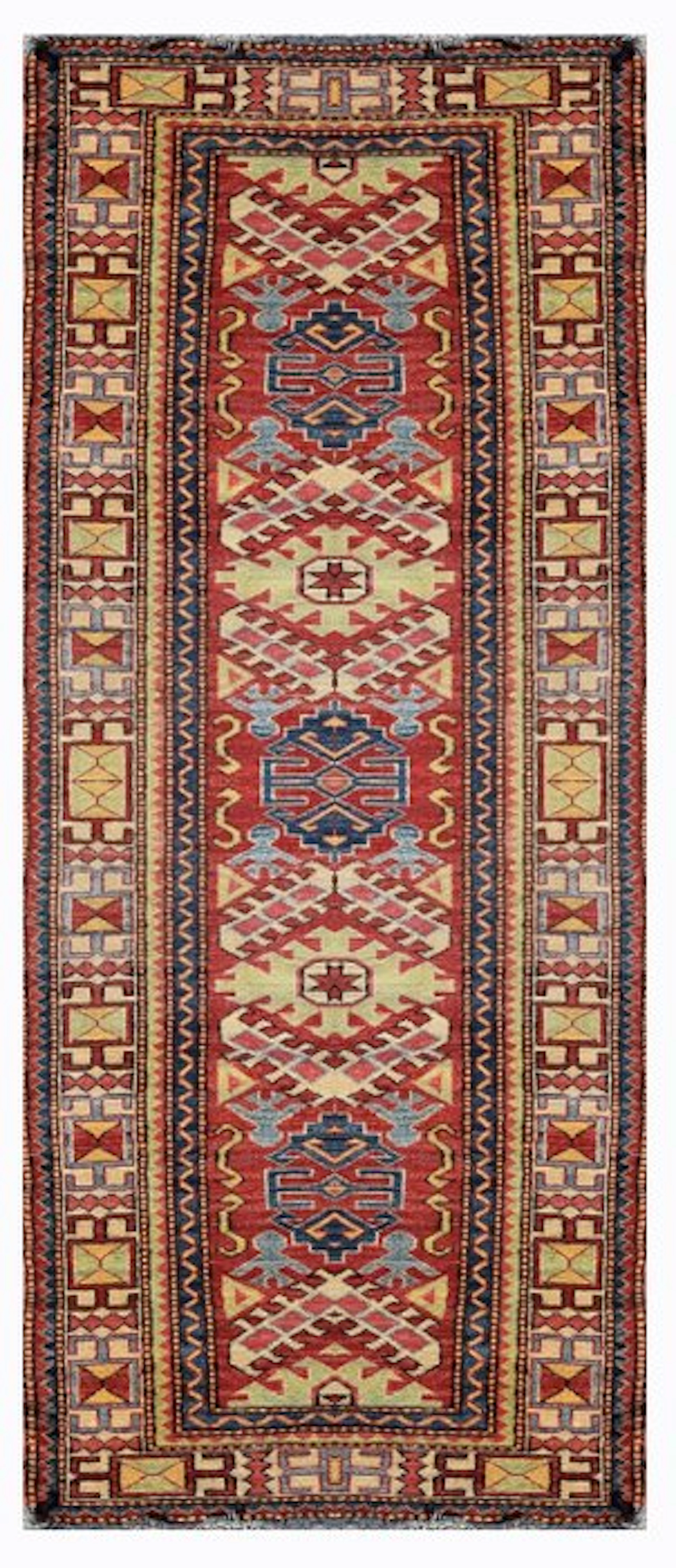 Rug - 309 cm - 80 cm - Ghazni Kazak