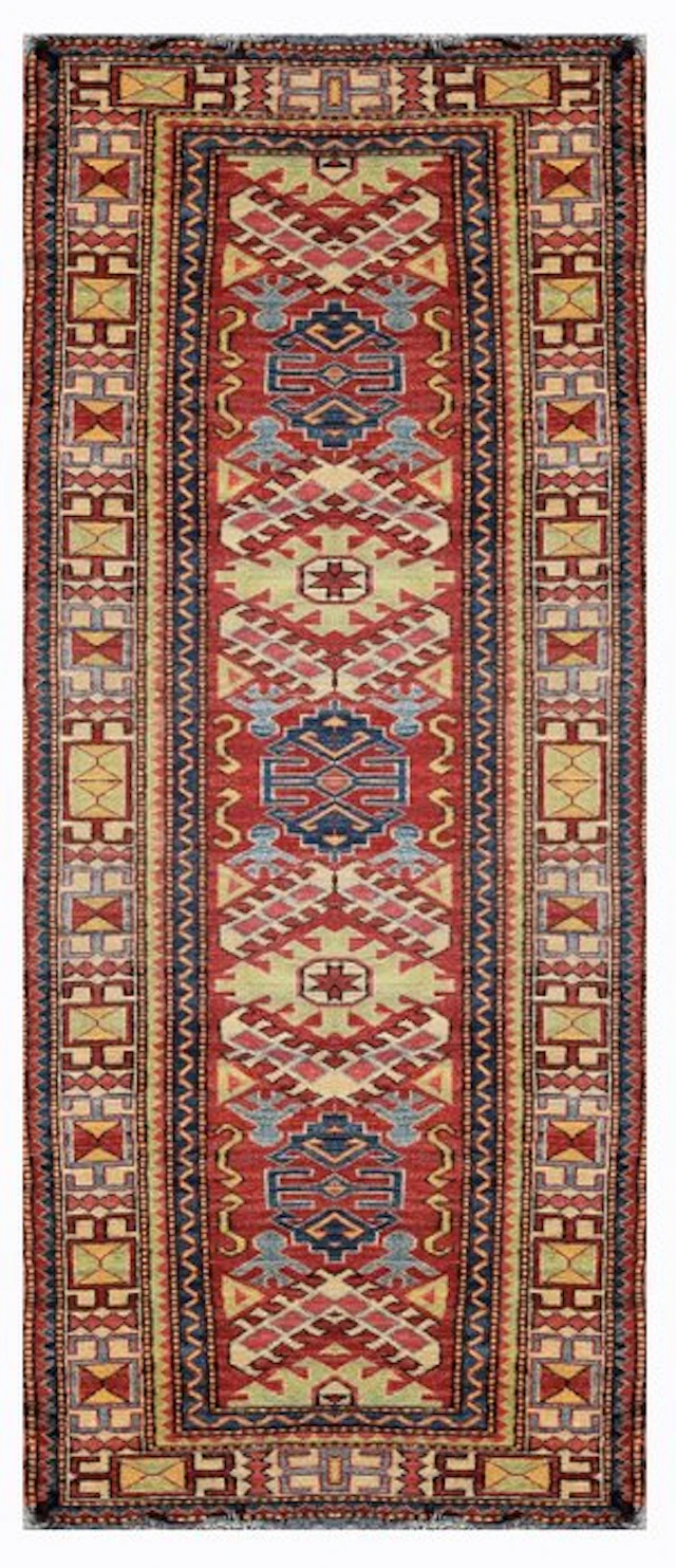 Rug - 309 cm - 80 cm - Ghazni Kazak