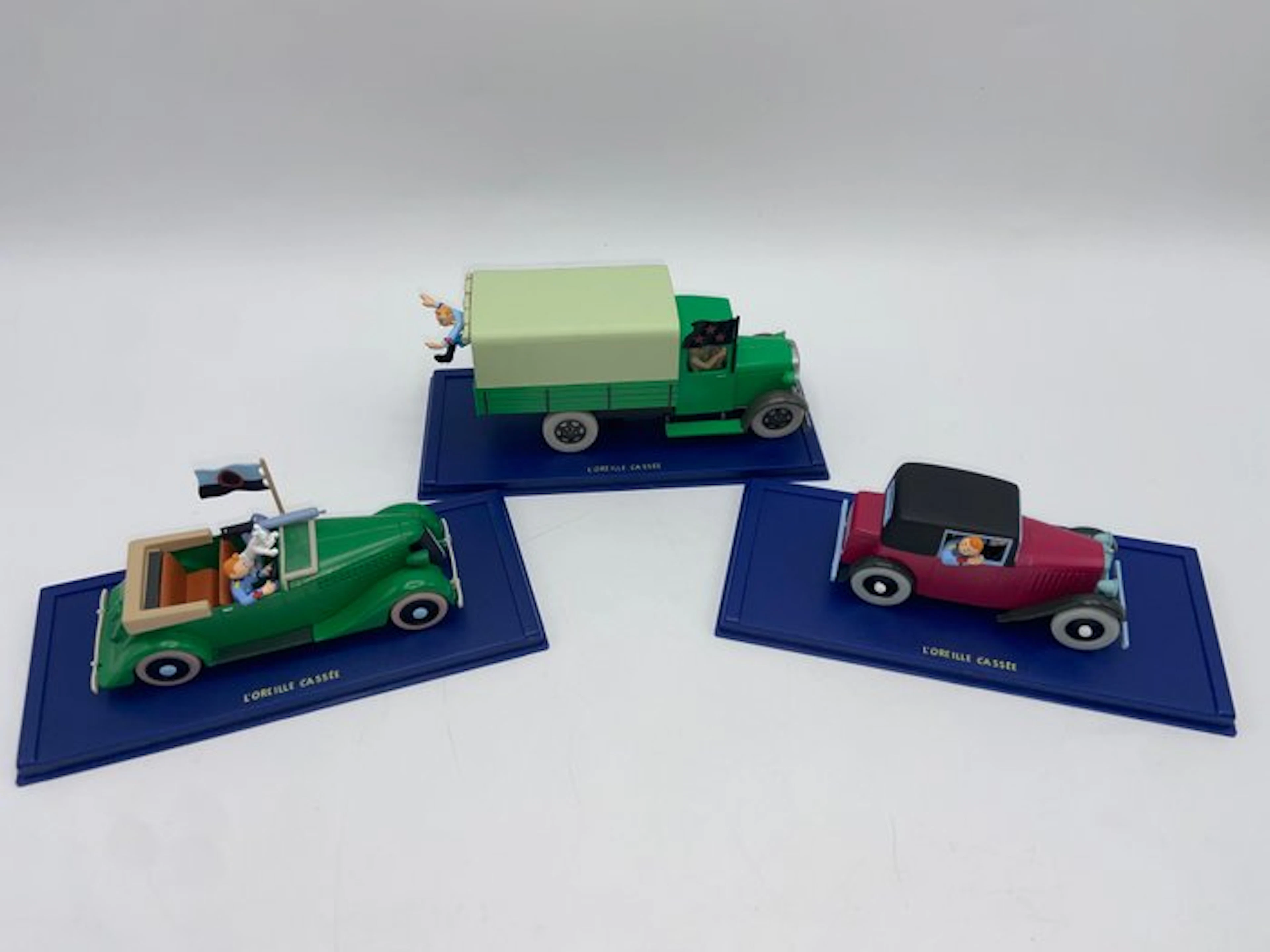 Atlas 1:43 - Model car (3) - Tintin – "The Broken Ear" – The Spider Coupé