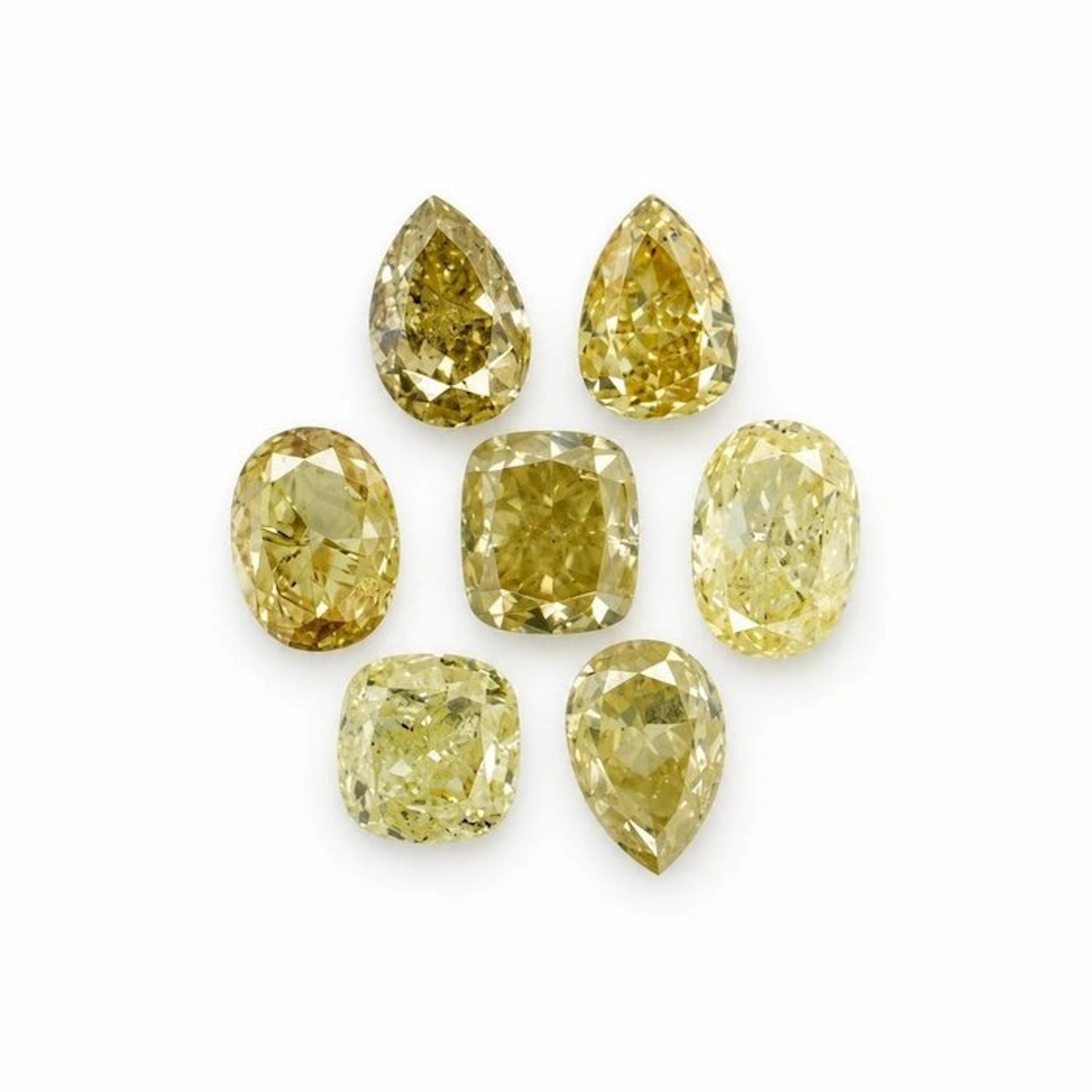 No reserve price - 7 pcs Diamond (Natural) - 1.06 ct - Mixed shape - VS1