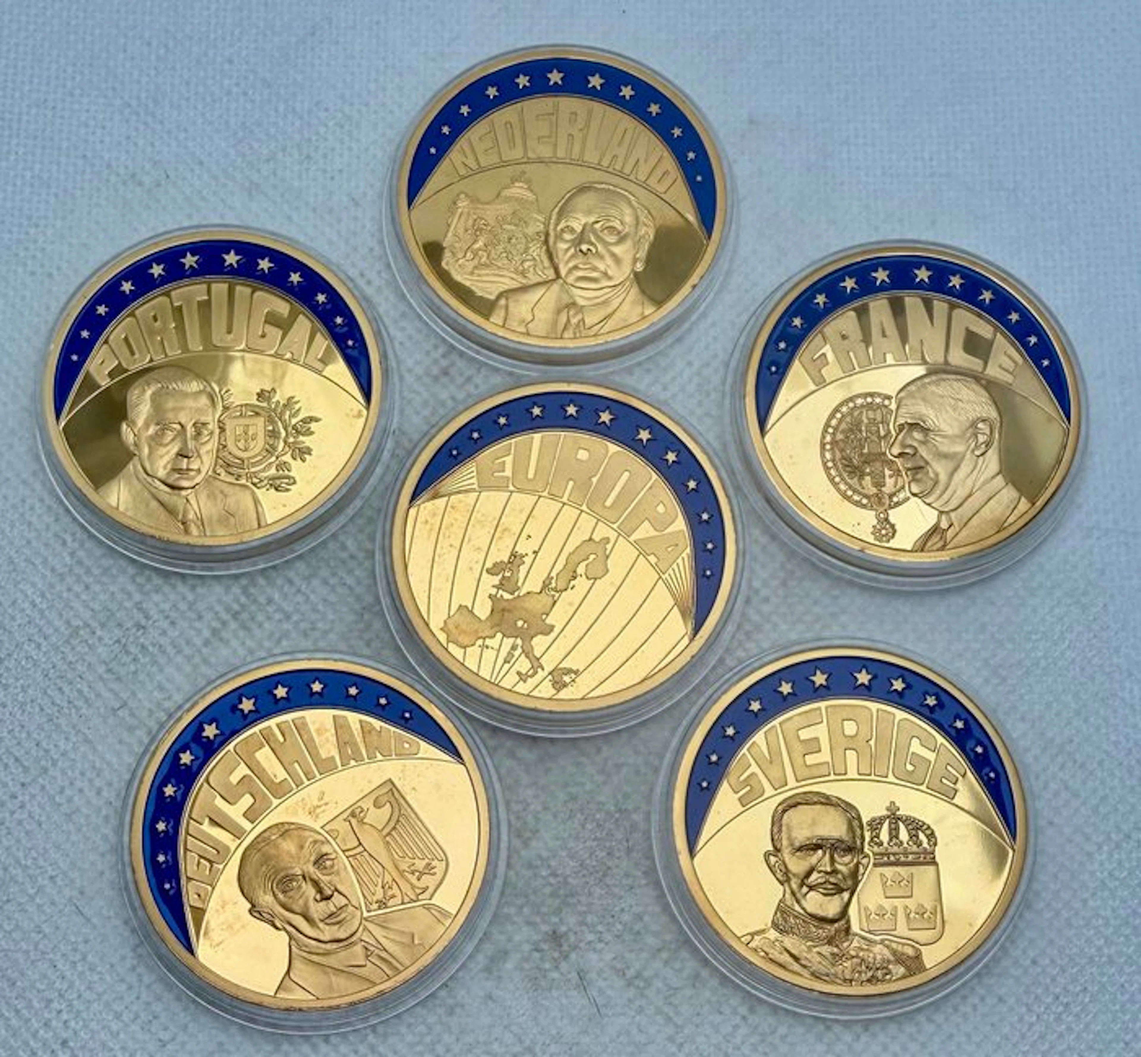 Europe. ECU, CU bano oro (No reserve price)