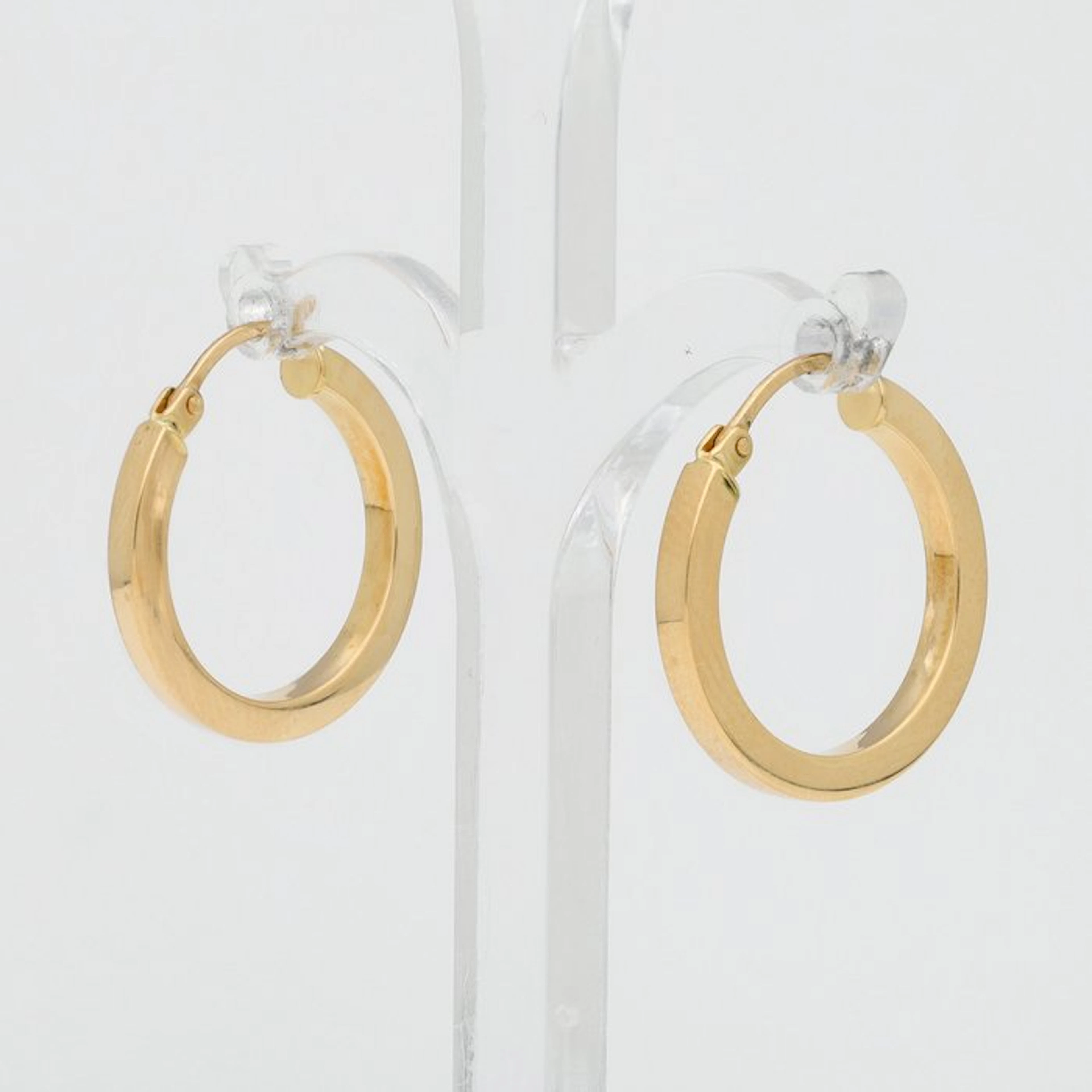 Earrings - 18 kt. Yellow gold - Hoop earrings