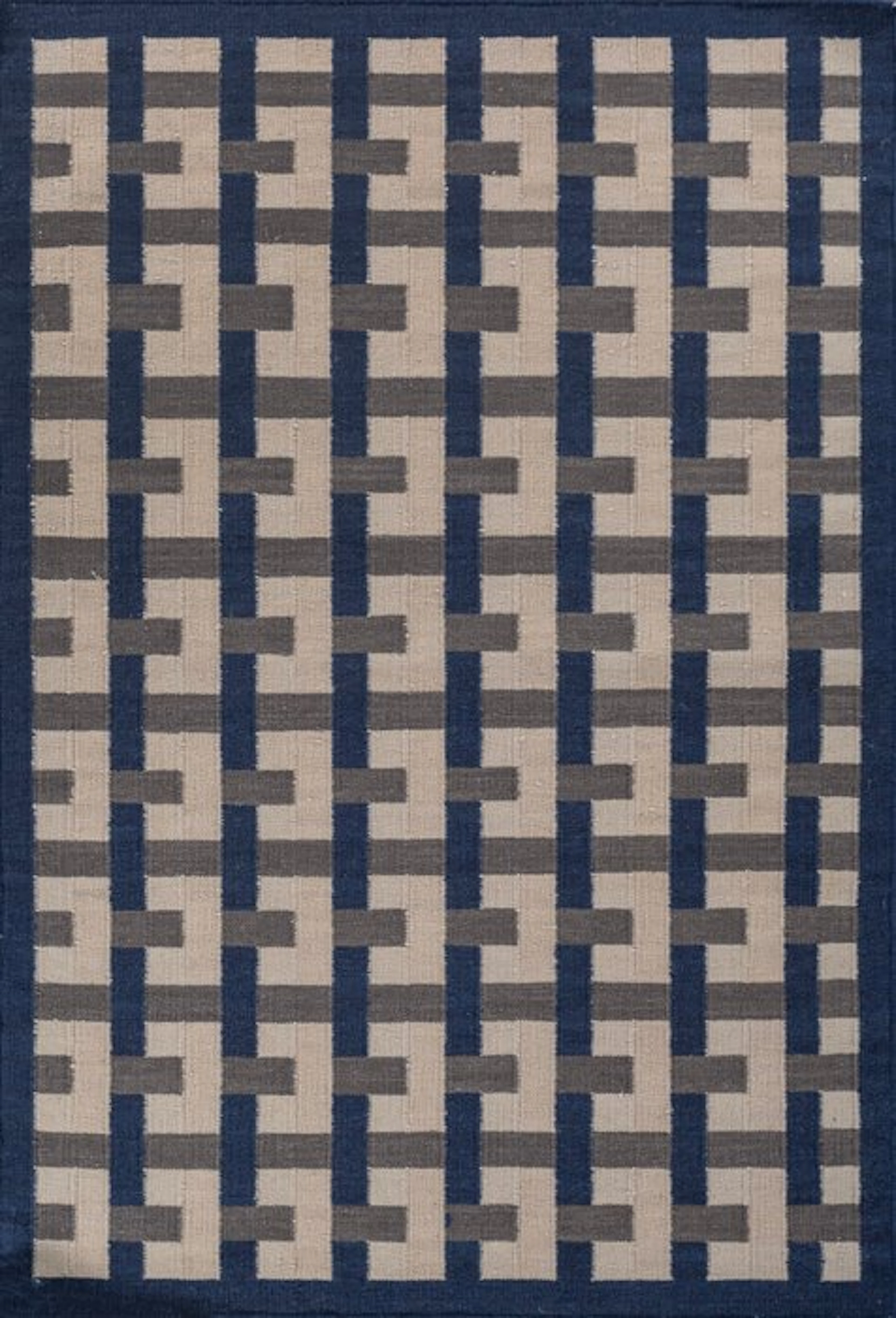Jaipur Rugs - Flat Weaves - Rug - 120 cm - 180 cm - Blue With Free Shipping