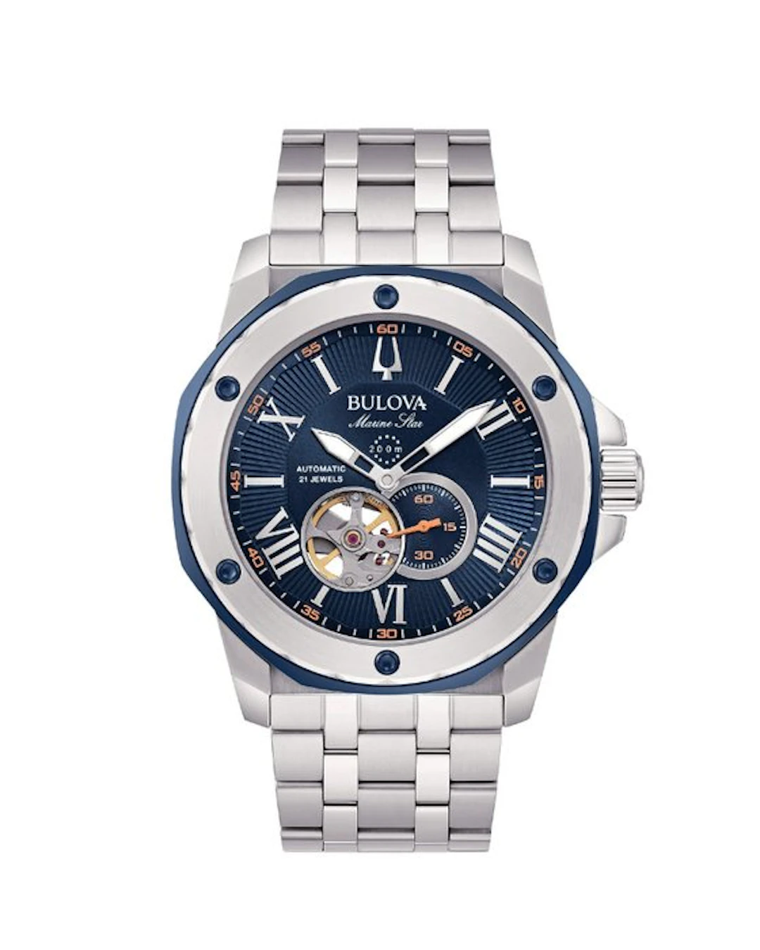 Bulova - " NO RESERVE PRICE" Marine Star Automatic...