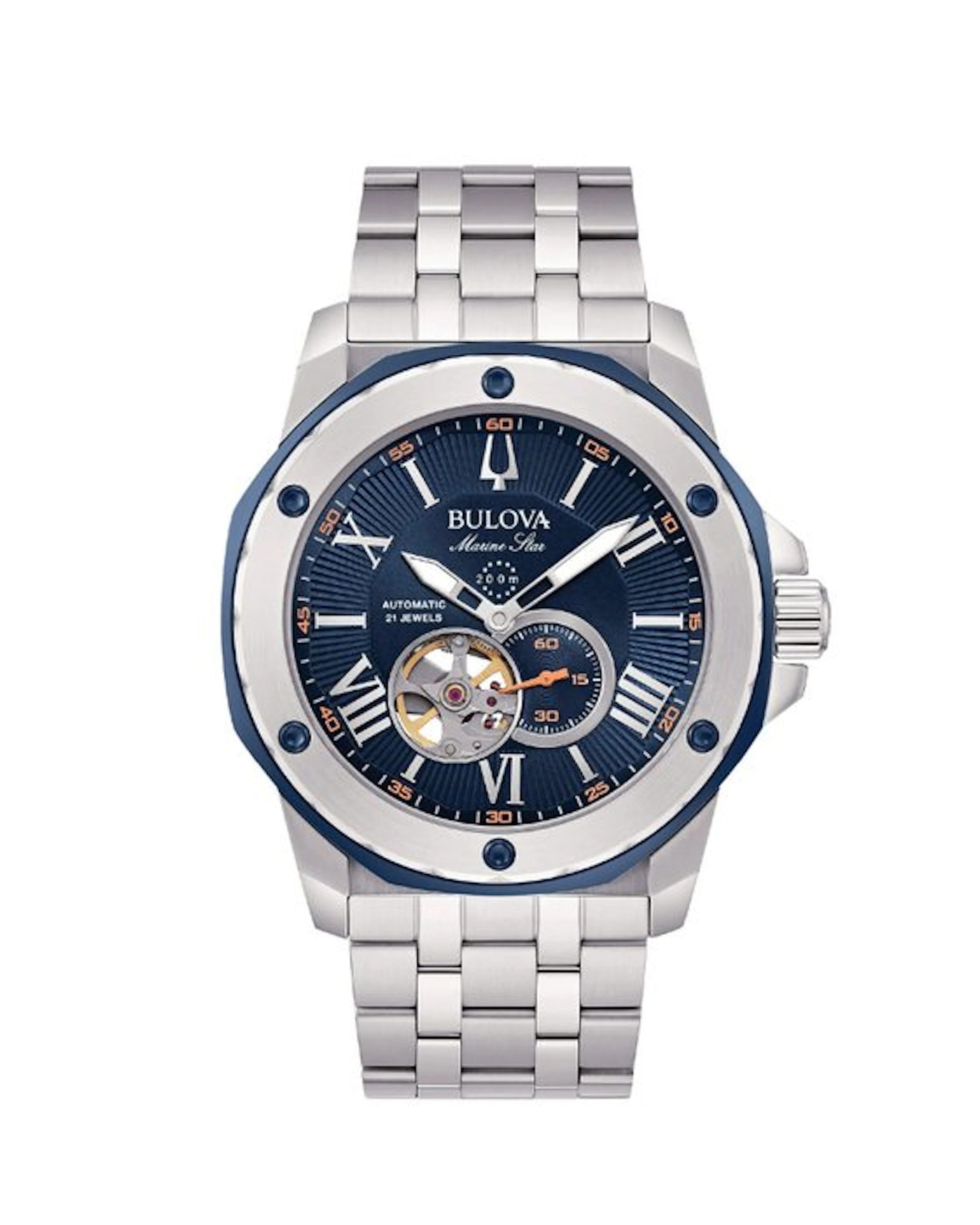 Bulova - " NO RESERVE PRICE" Marine Star Automatic...