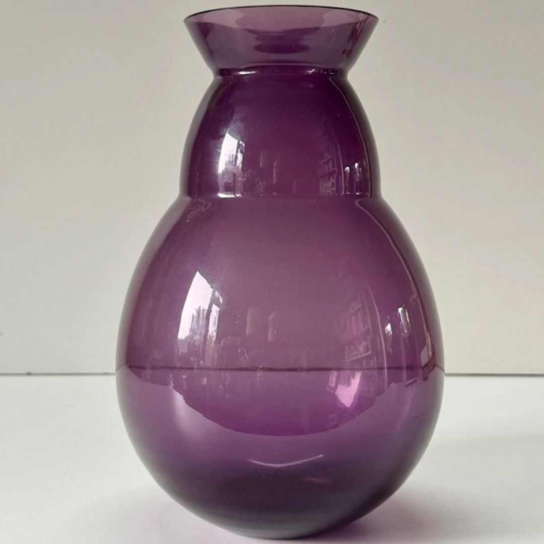 Kristalunie Maastricht - W.J. Rozendaal - Vase - Glass - Bookmarked Design Vase
