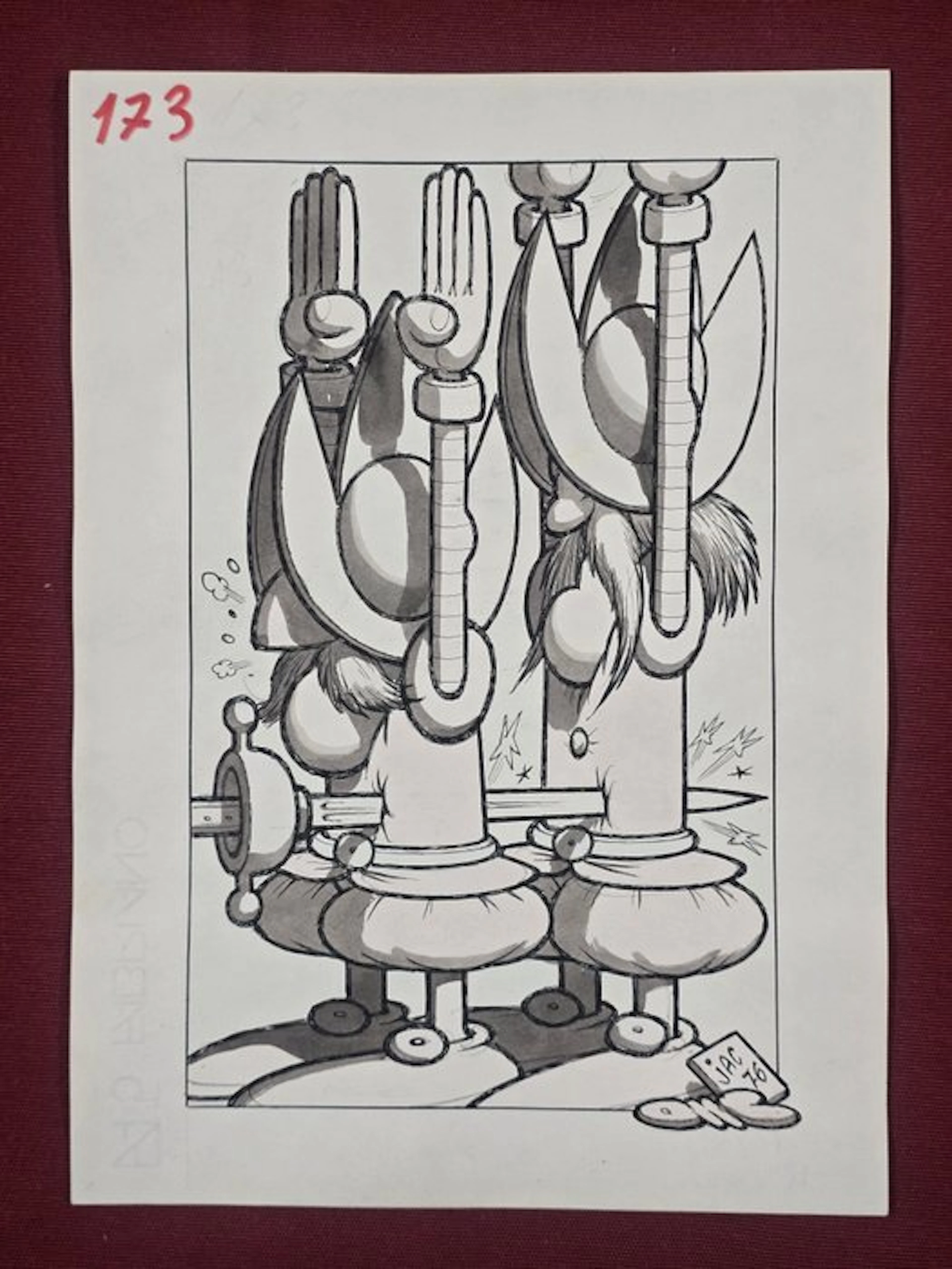 Jacovitti - 1 Original drawing - Il Salgarone n