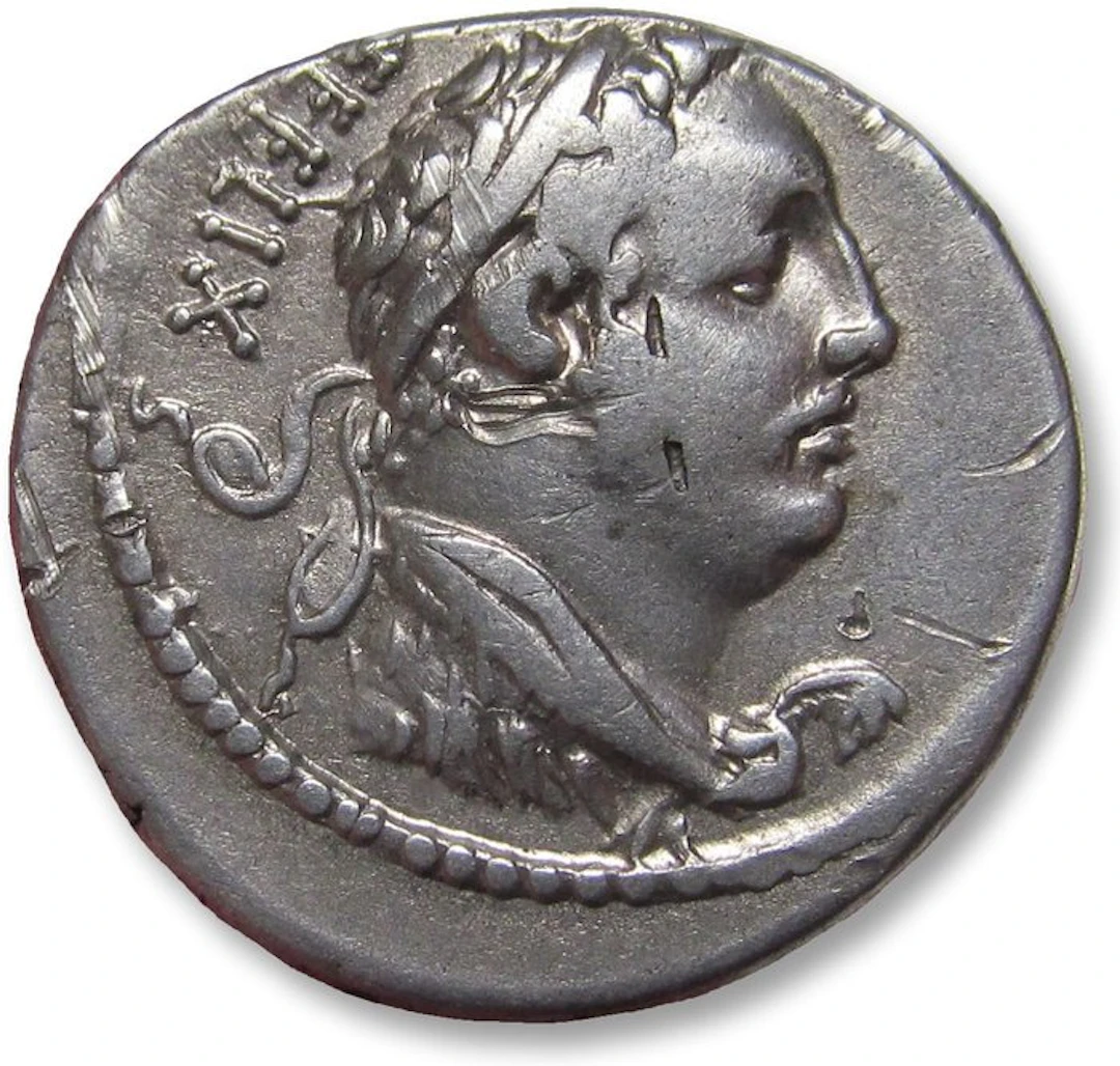 Roman Republic Denarius Faustus Cornelius Sulla, Rome mint 56 B.C.