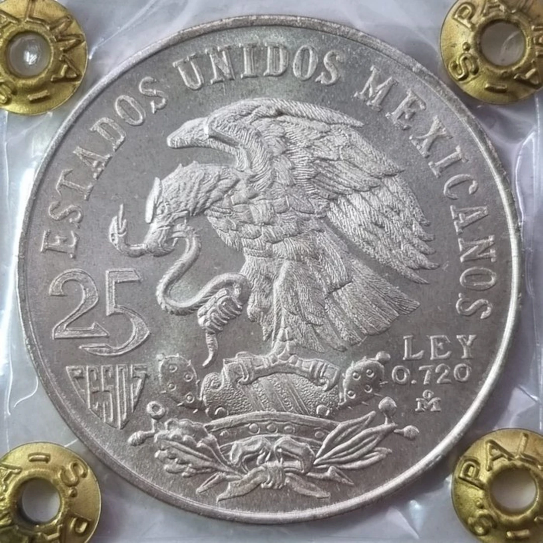 Mexico. Republic. 25 Pesos 1968 (No reserve price)