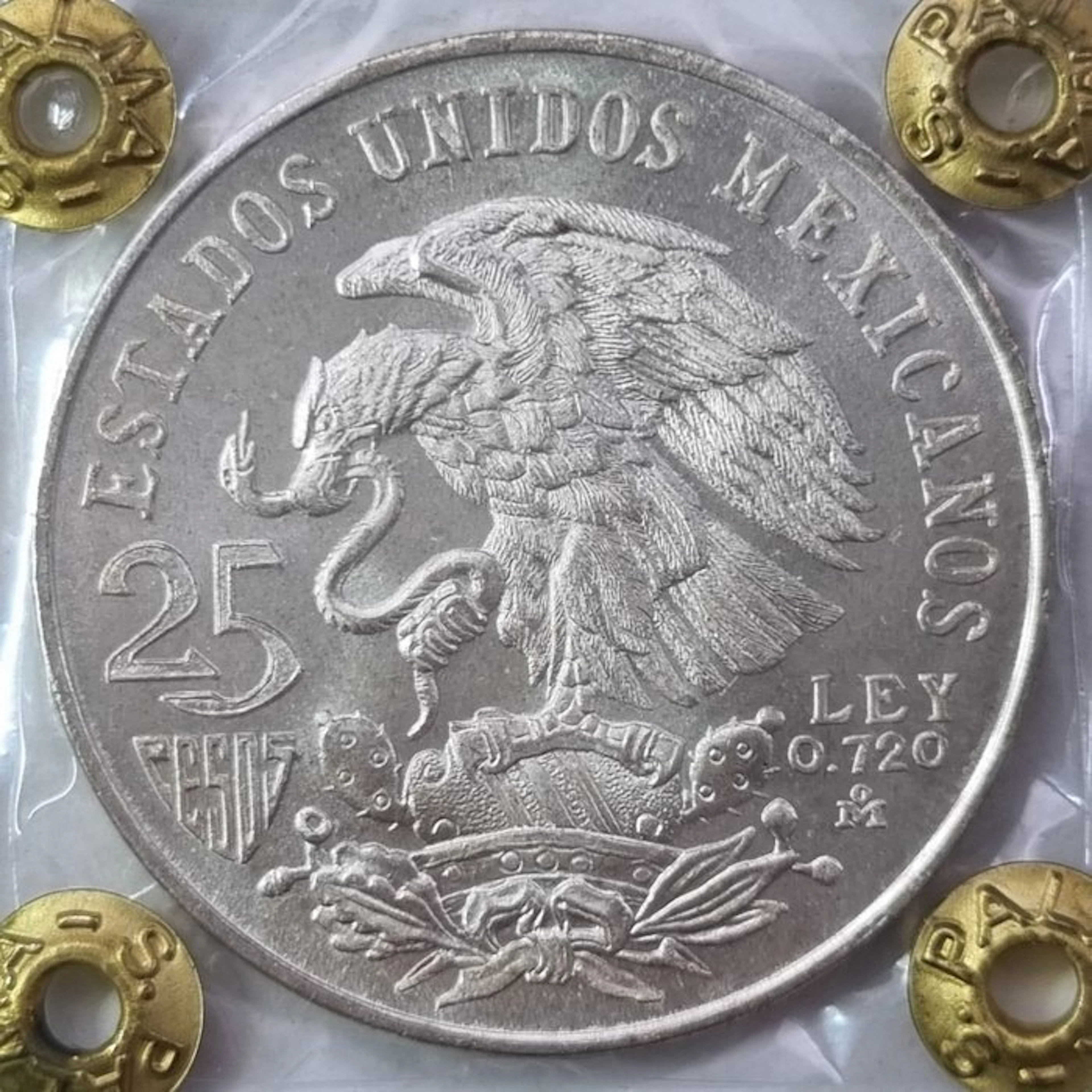 Mexico. Republic. 25 Pesos 1968 (No reserve price)