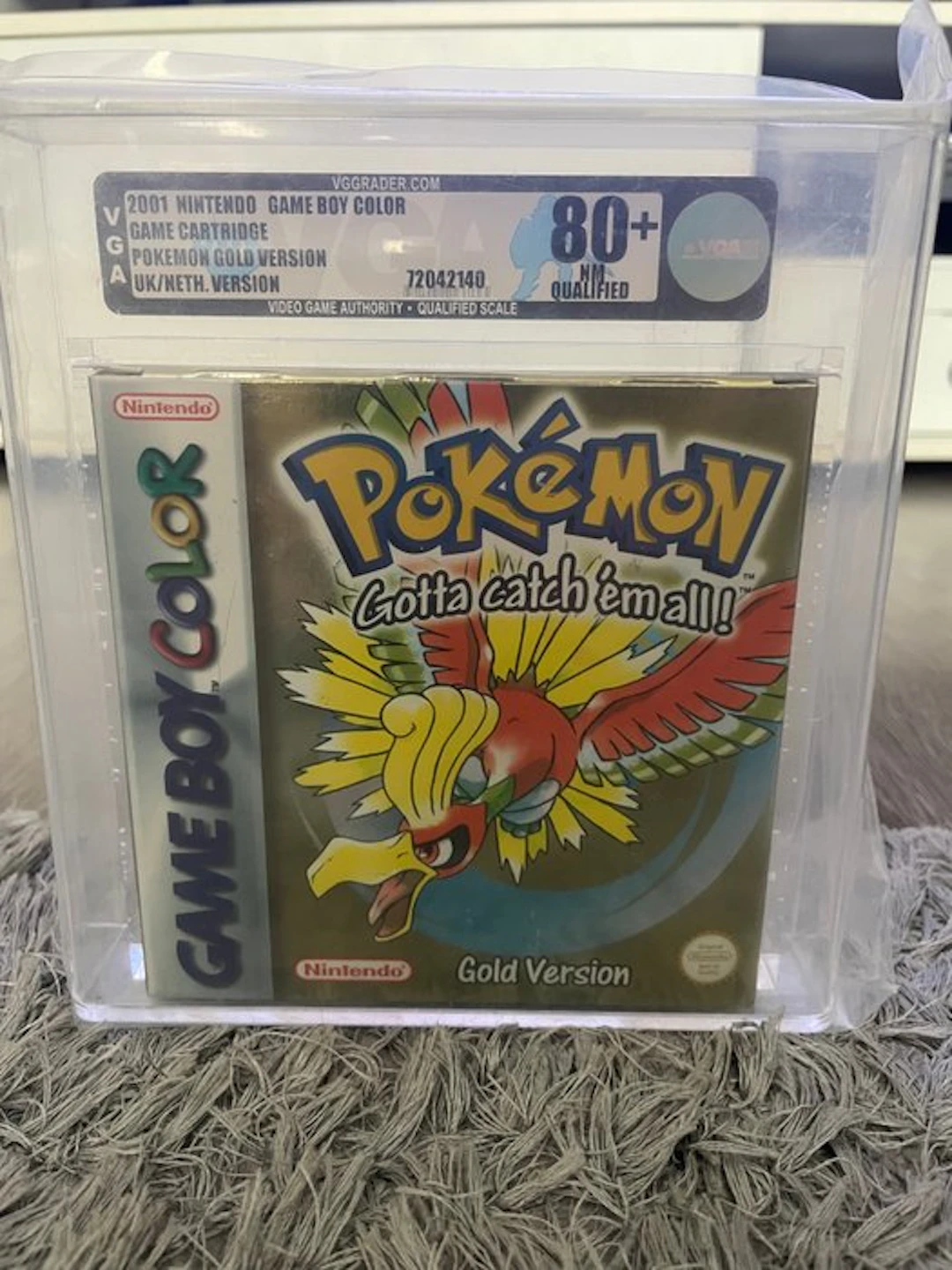 Nintendo - Gameboy Color - Pokémon Gold Version - Video...