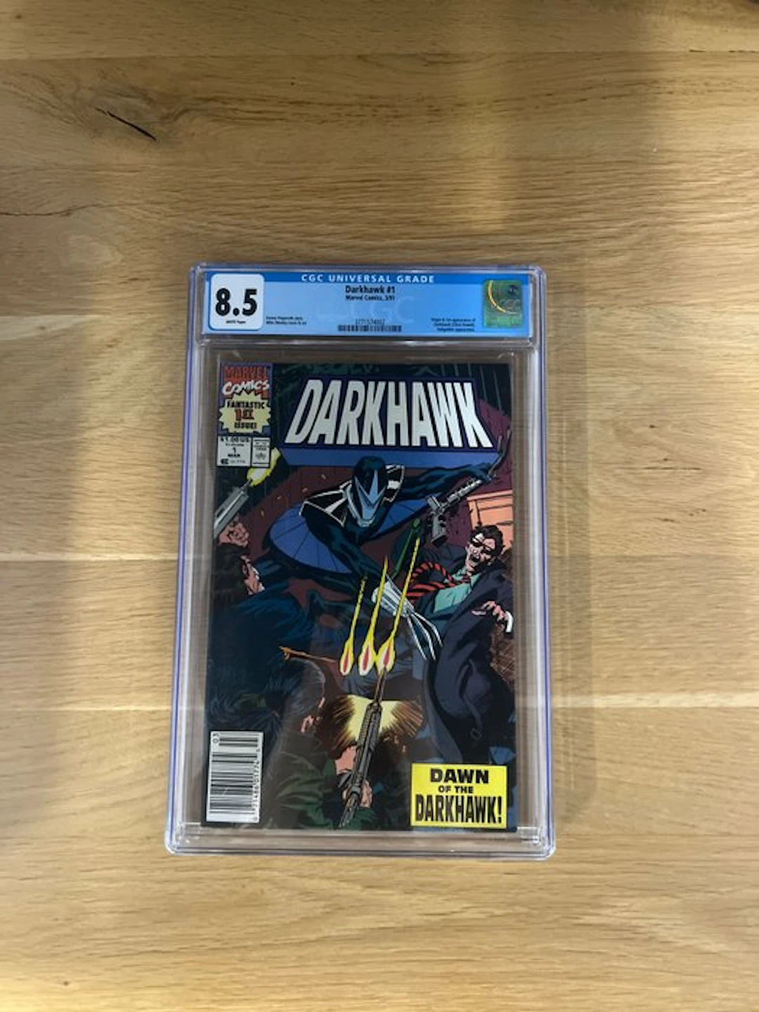 Darkhawk 1 - Darkhawk #1 – CGC 8.5 White Pages – 1st...