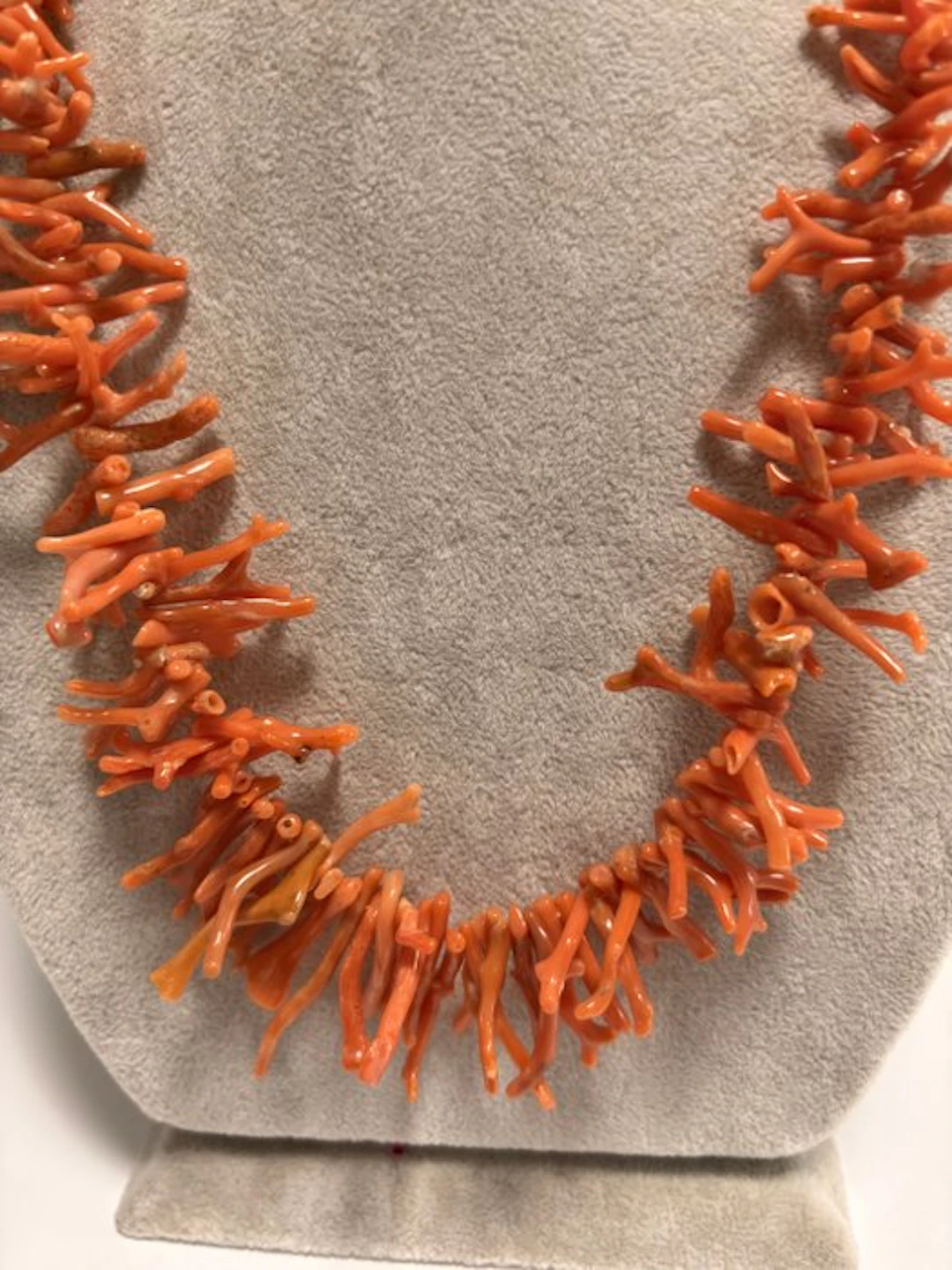 Coral - Silver - Necklace - Sicilian Sciacca