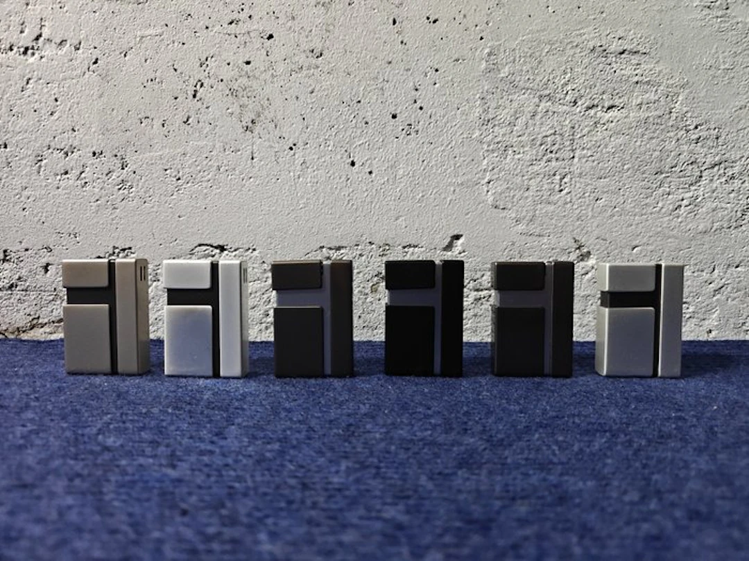 COZY Japanse zakaanstekers - No reserve price - Pocket lighter - Aluminium